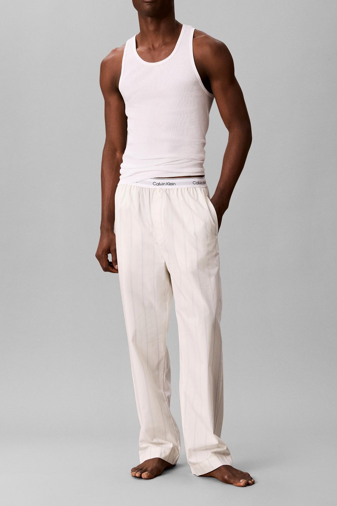 SLEEP PANT 21692 BALANCE STRIPE TOFU 3