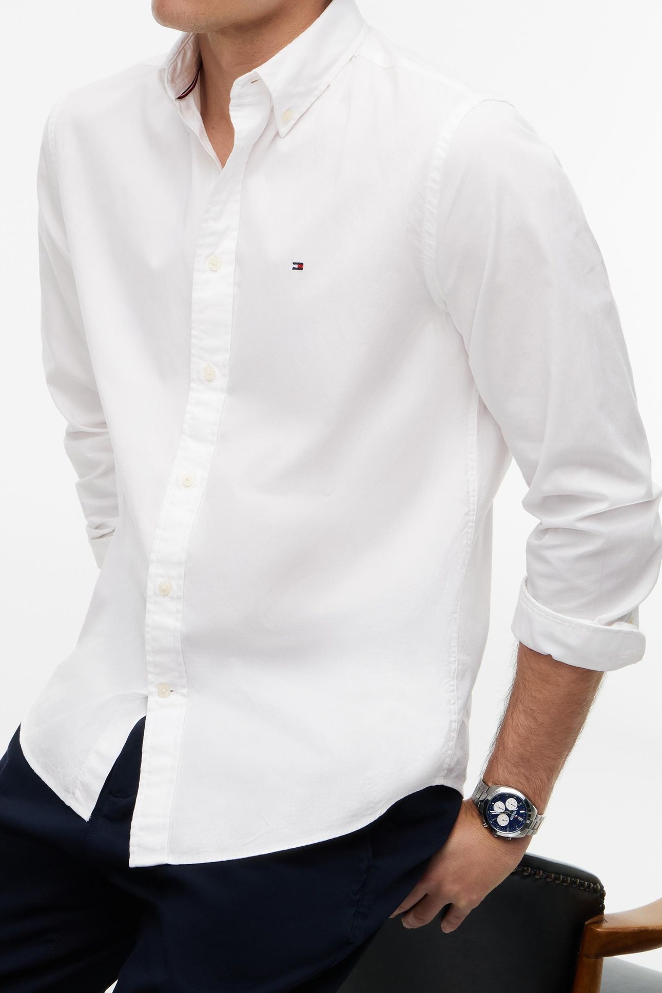 CORE FLEX POPLIN WHITE 7