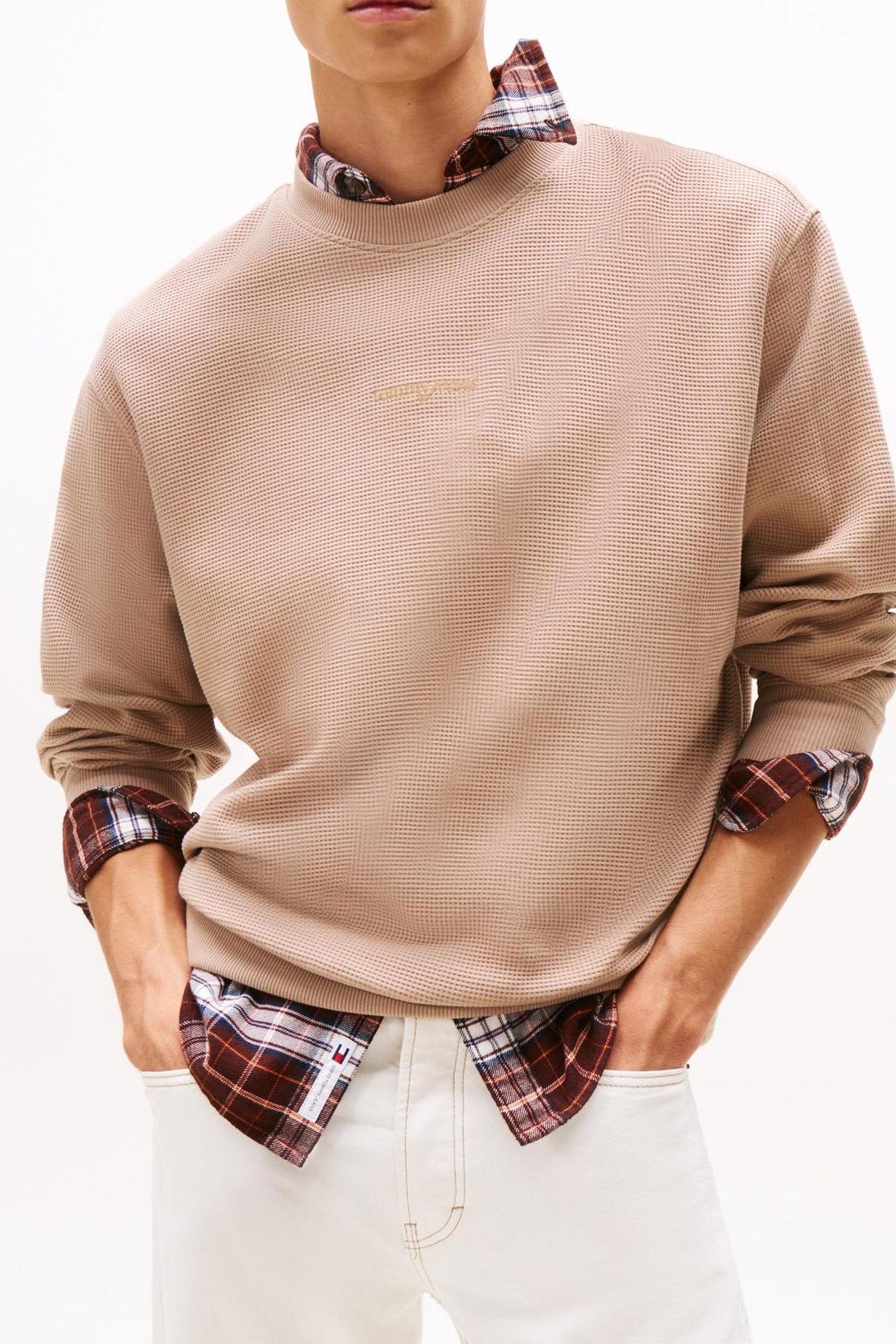 TJM RELAXED WAFFLE COASTAL TAUPE 1