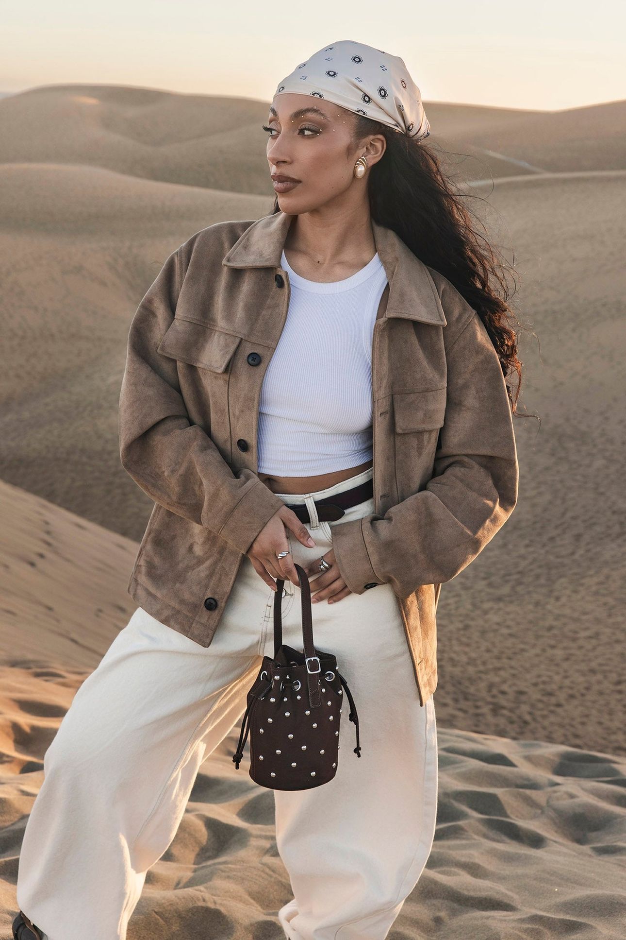 UNISEX BSUNRAY BAGS BROWN/ SILVER 7