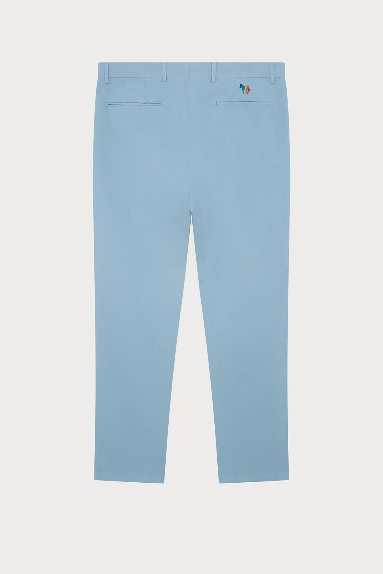 MENS MID FIT CLEAN CHINO BS ZEBRA LIGHT BLUE 2