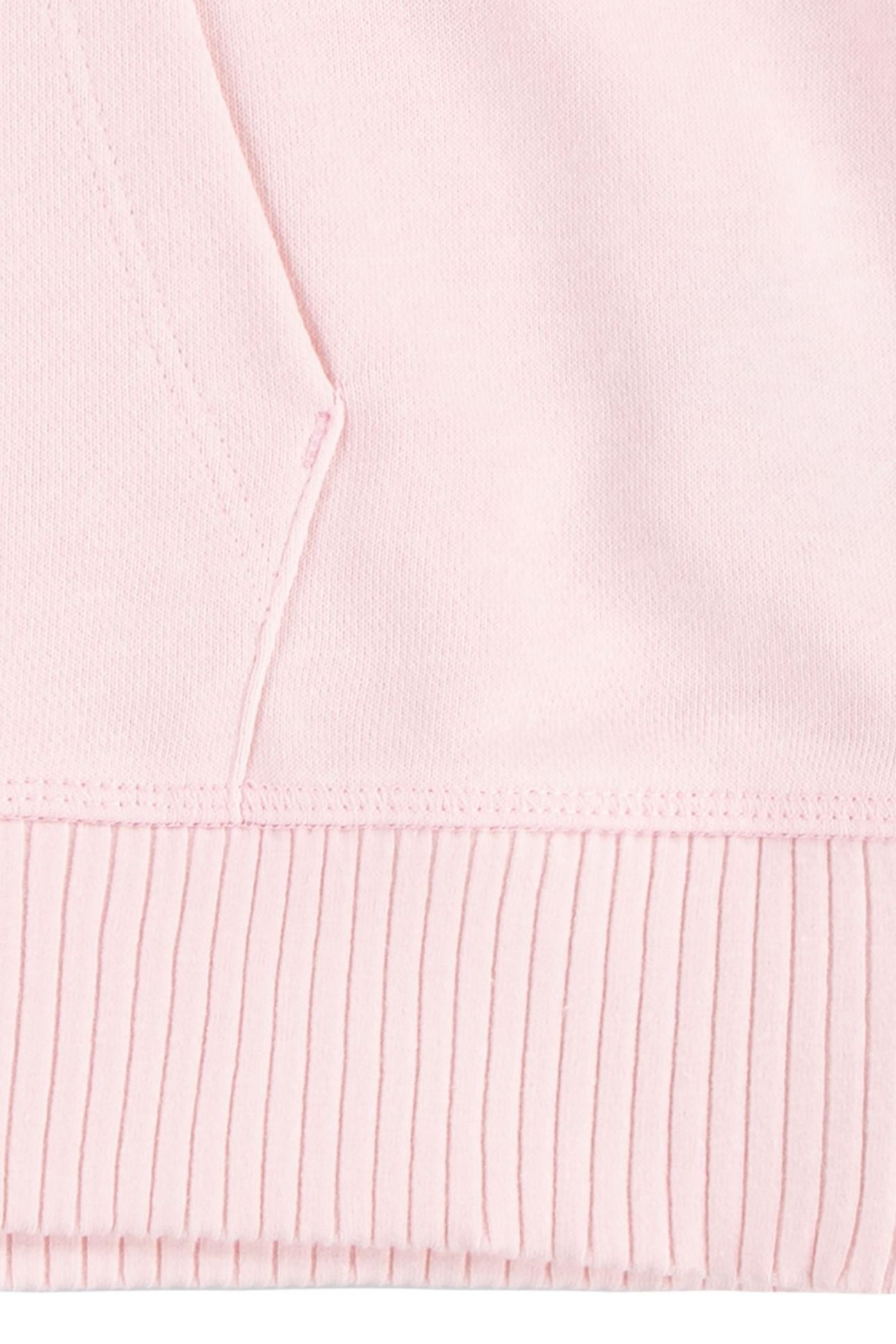 GIRLS PULLOVER HOODIE CHALKPINK 3