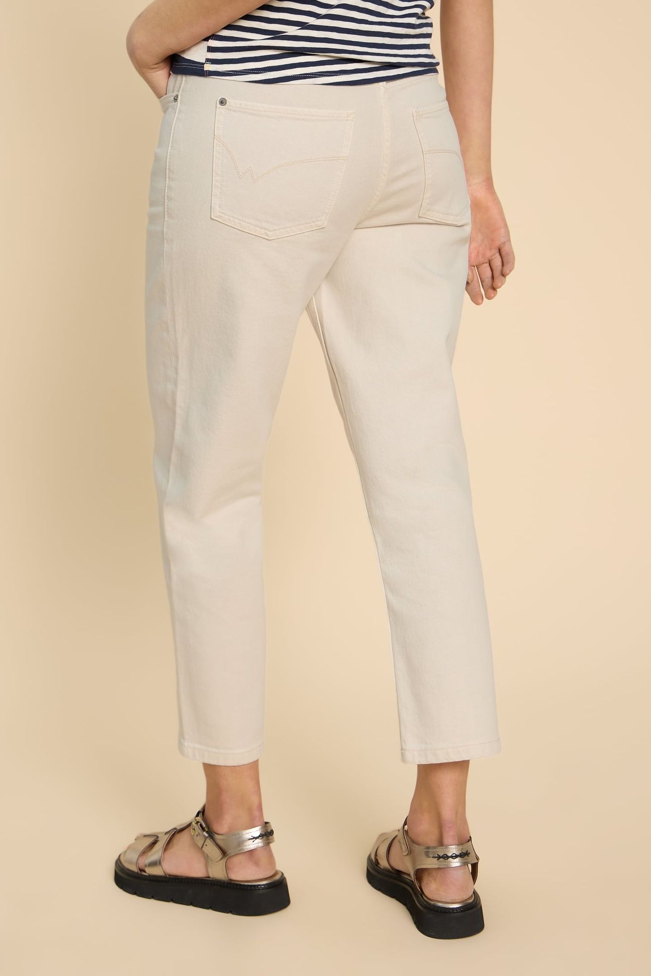 CHARLIE STRAIGHT CROP JEAN LIGHT NATURAL 4