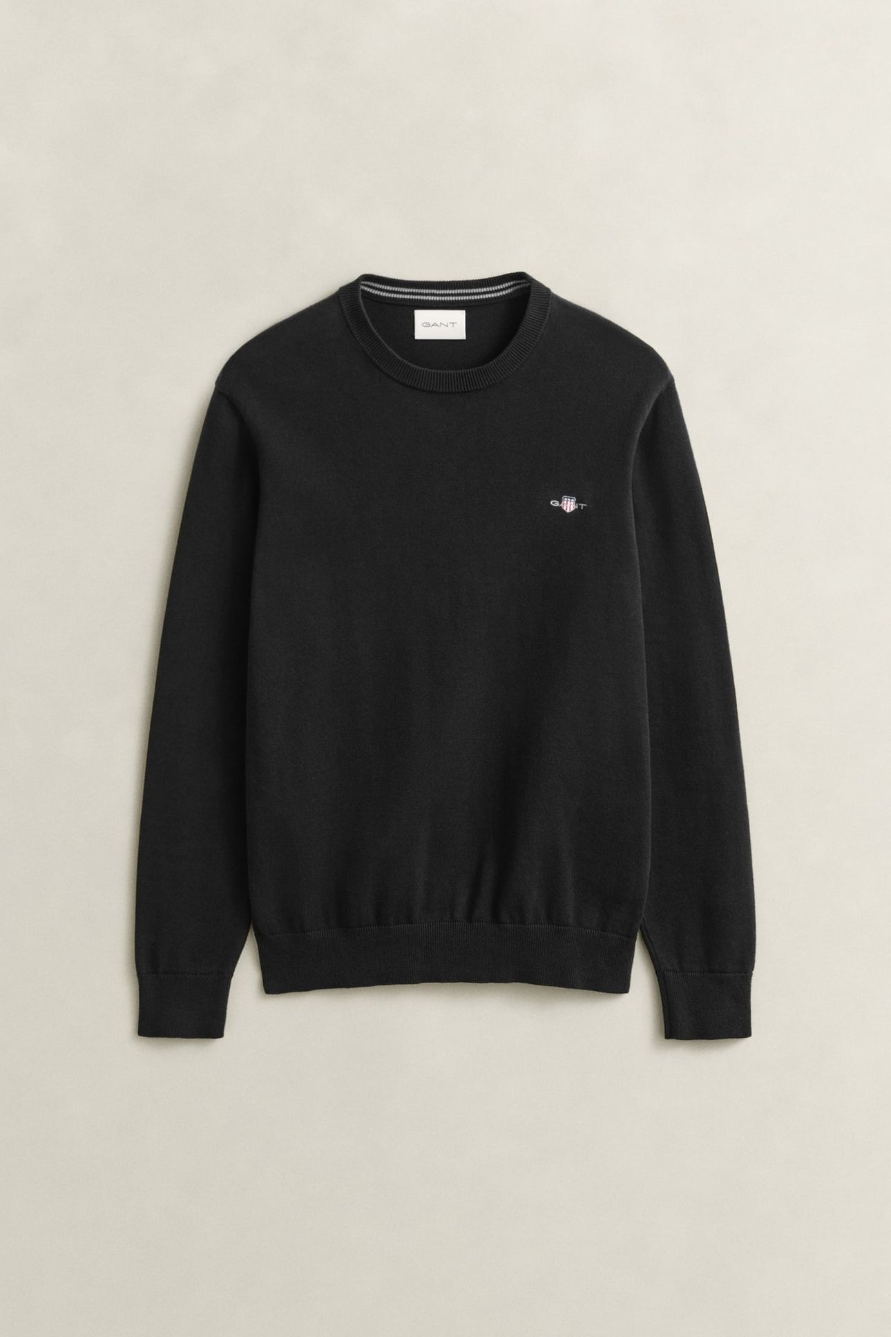CLASSIC COTTON C-NECK BLACK 6