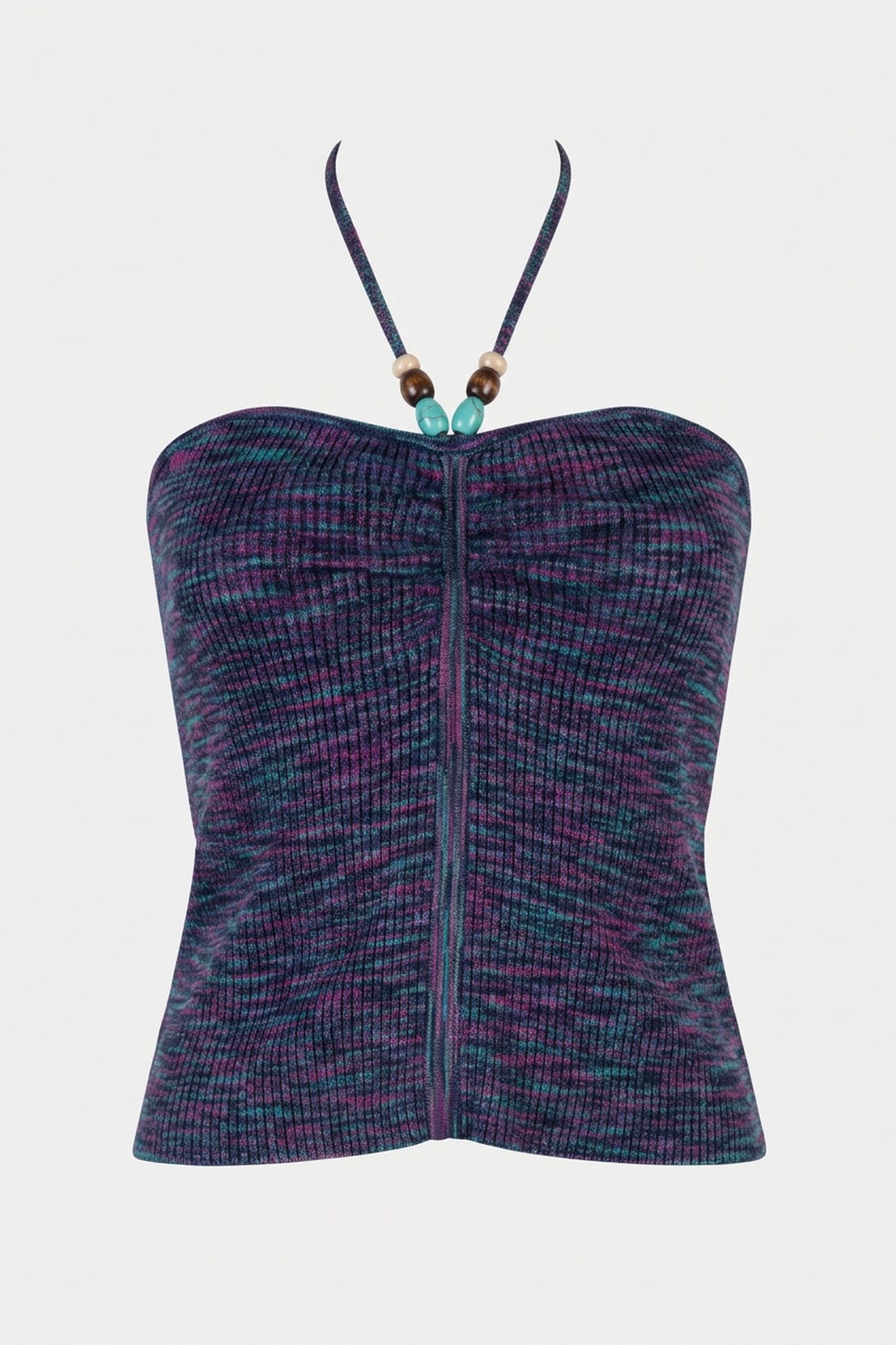 SLEEVELESS KNIT BLUE 3