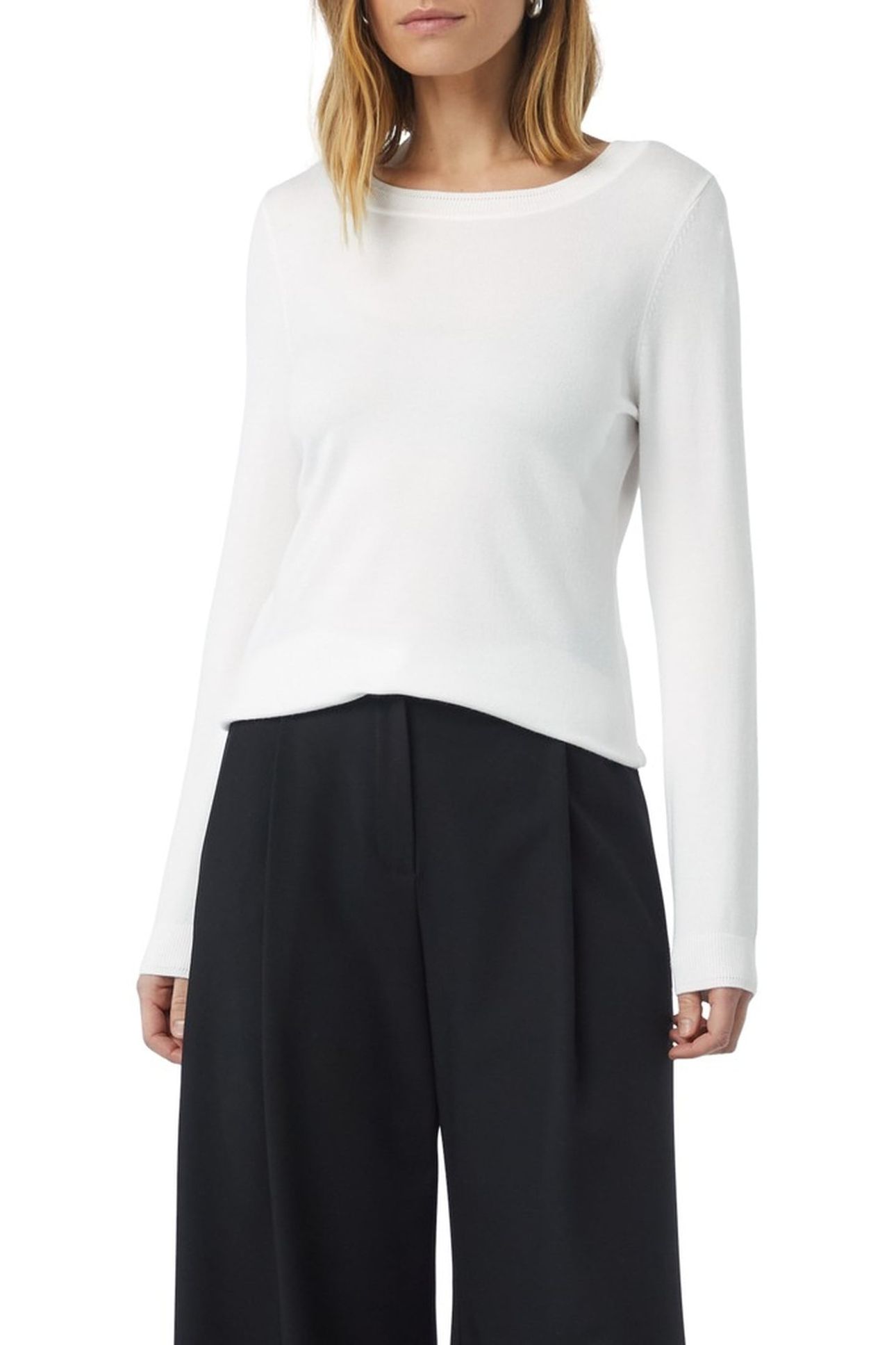 COMMA PULLOVER WHITE 1