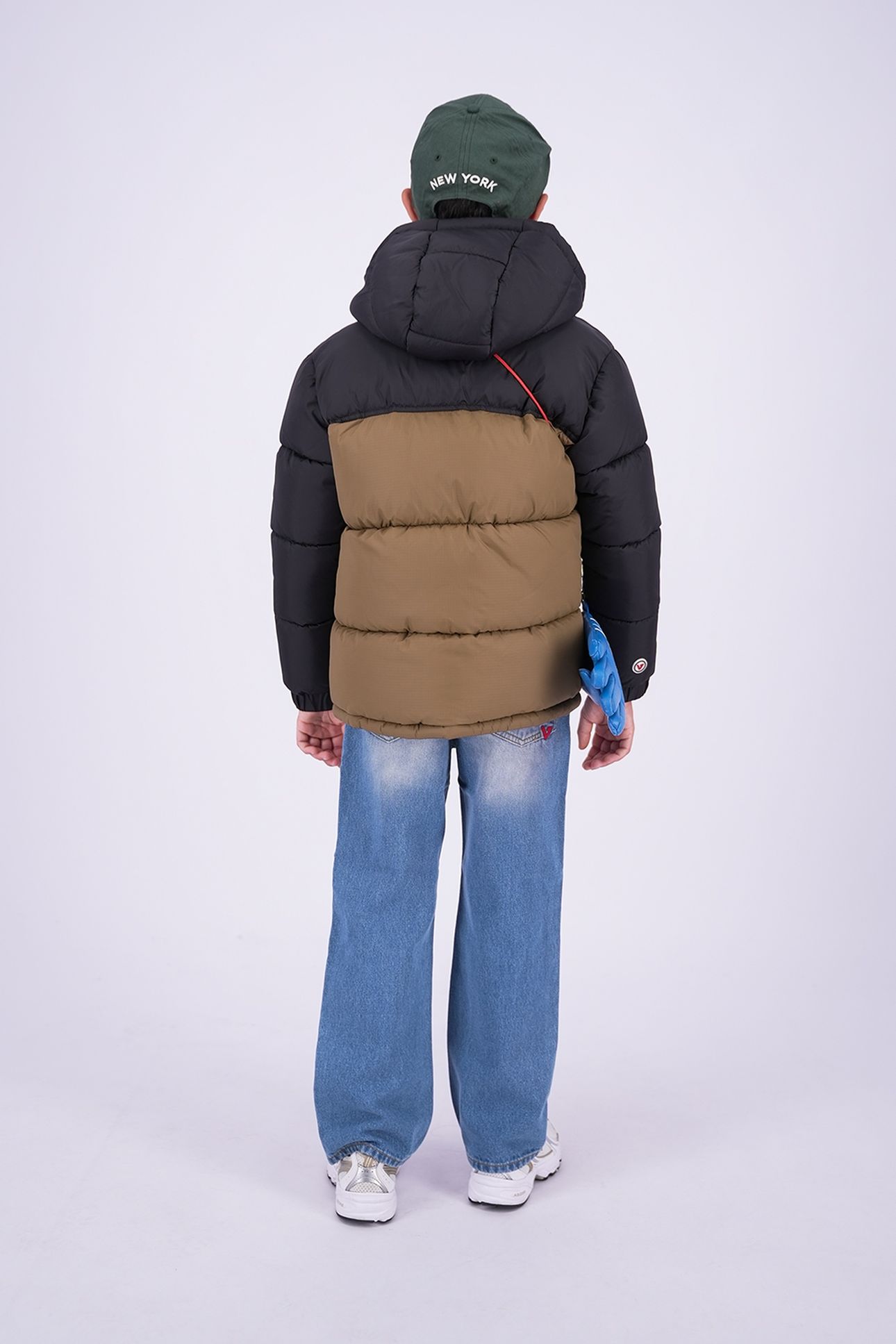 BOYS THONS JACKET OUTDOOR DIJON BROWN 2