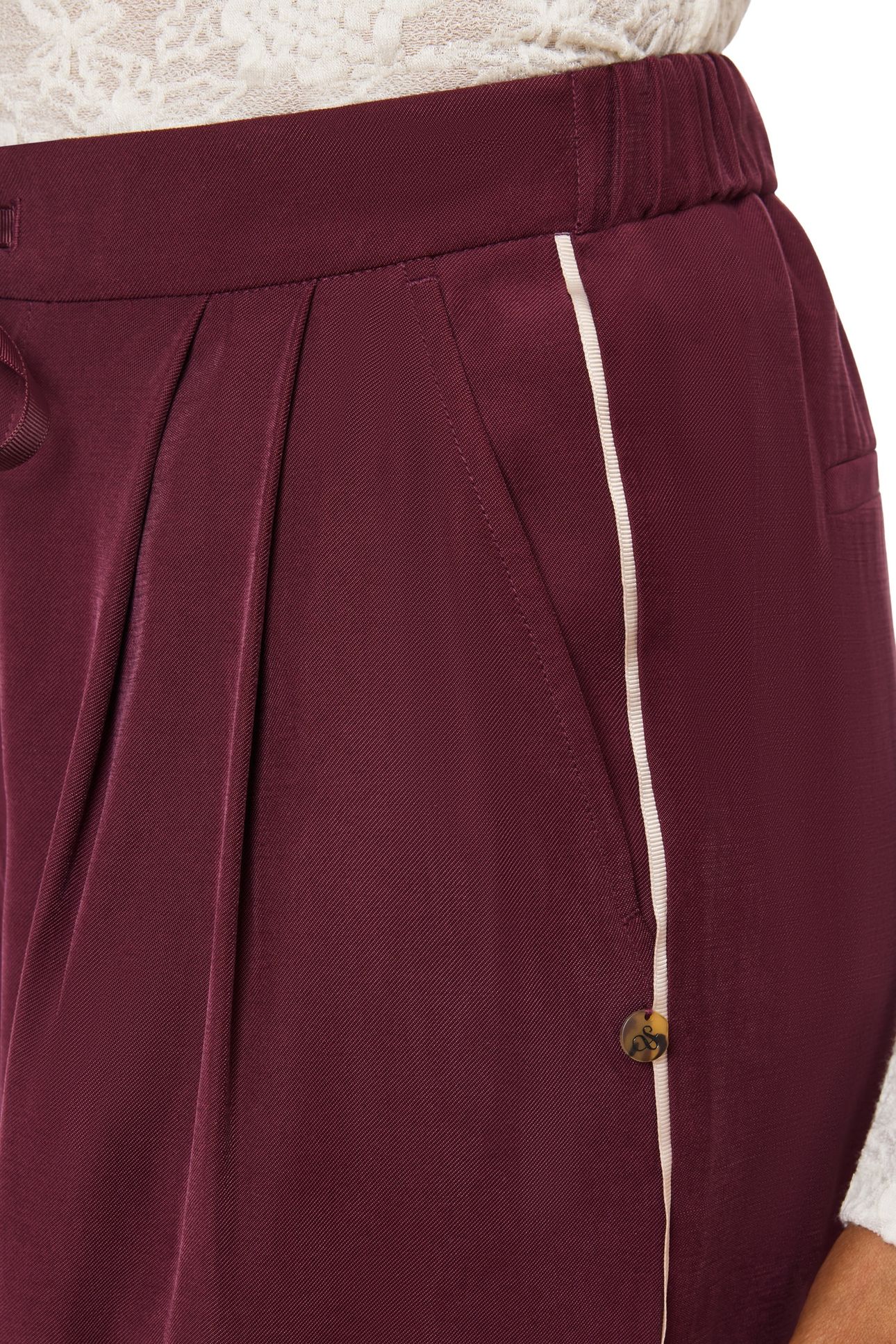 WIDE LAG PANT WITH TIE FIG 6