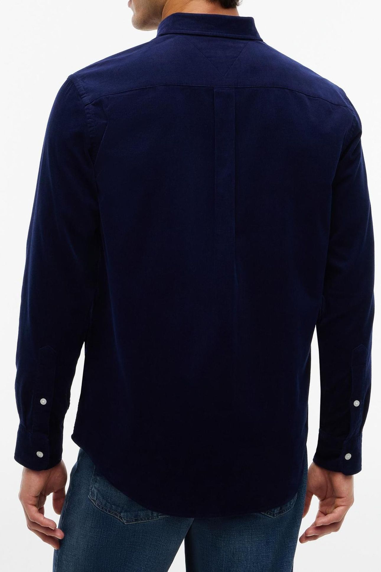SOLID CORDUROY RF SHIRT IMPERIAL NAVY 4