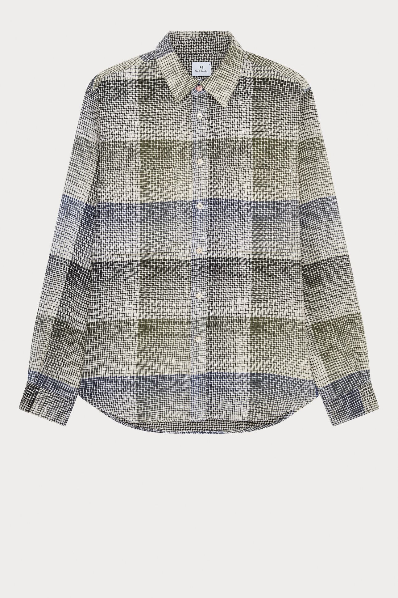 MENS LSCASUAL FIT SHIRT LIGHT BEIGE 1
