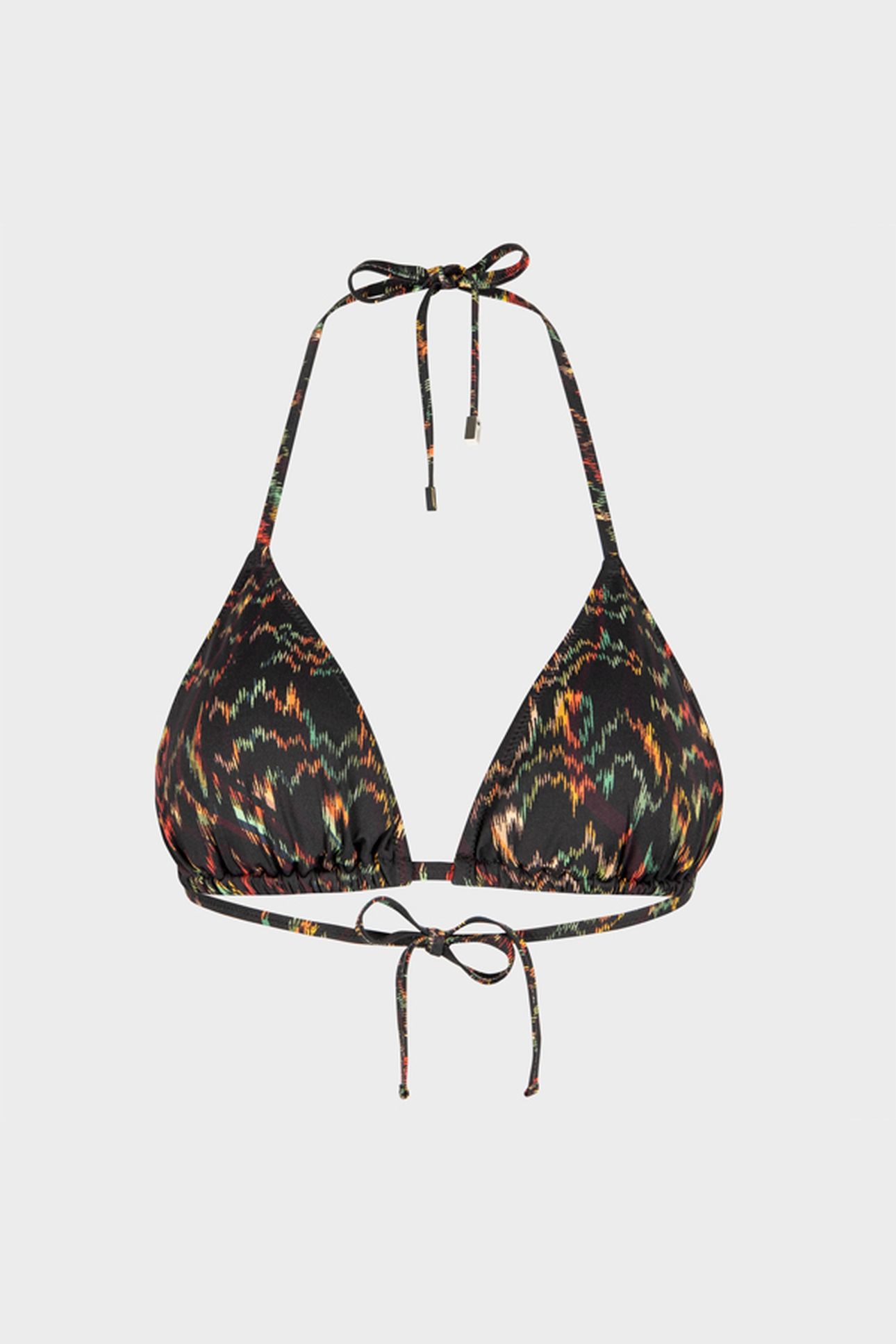 WOMEN BIKINI TOP TRIANGLE BLACK 3