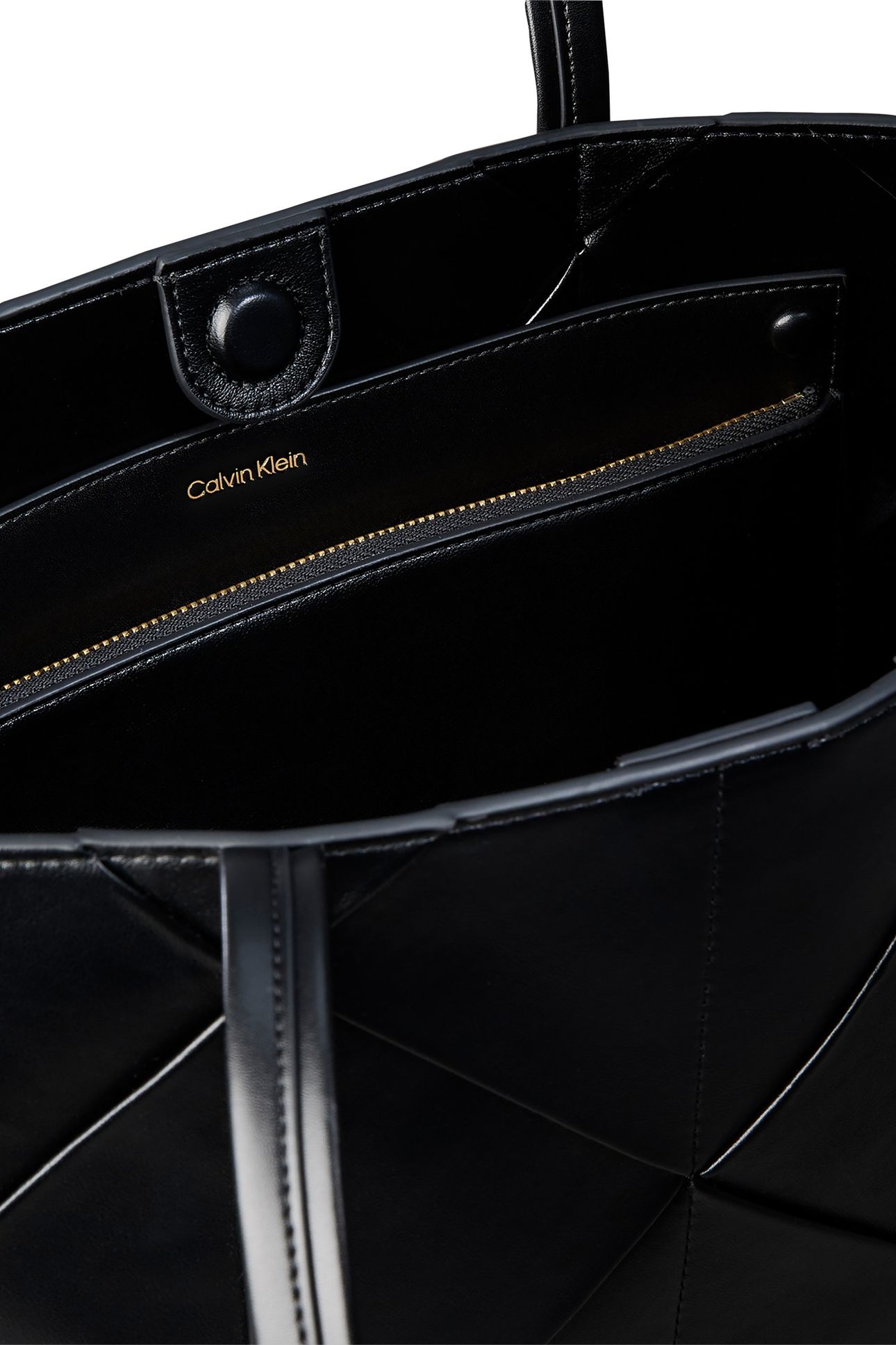 WOVEN MEDIUM TOTE BAG BLACK 3