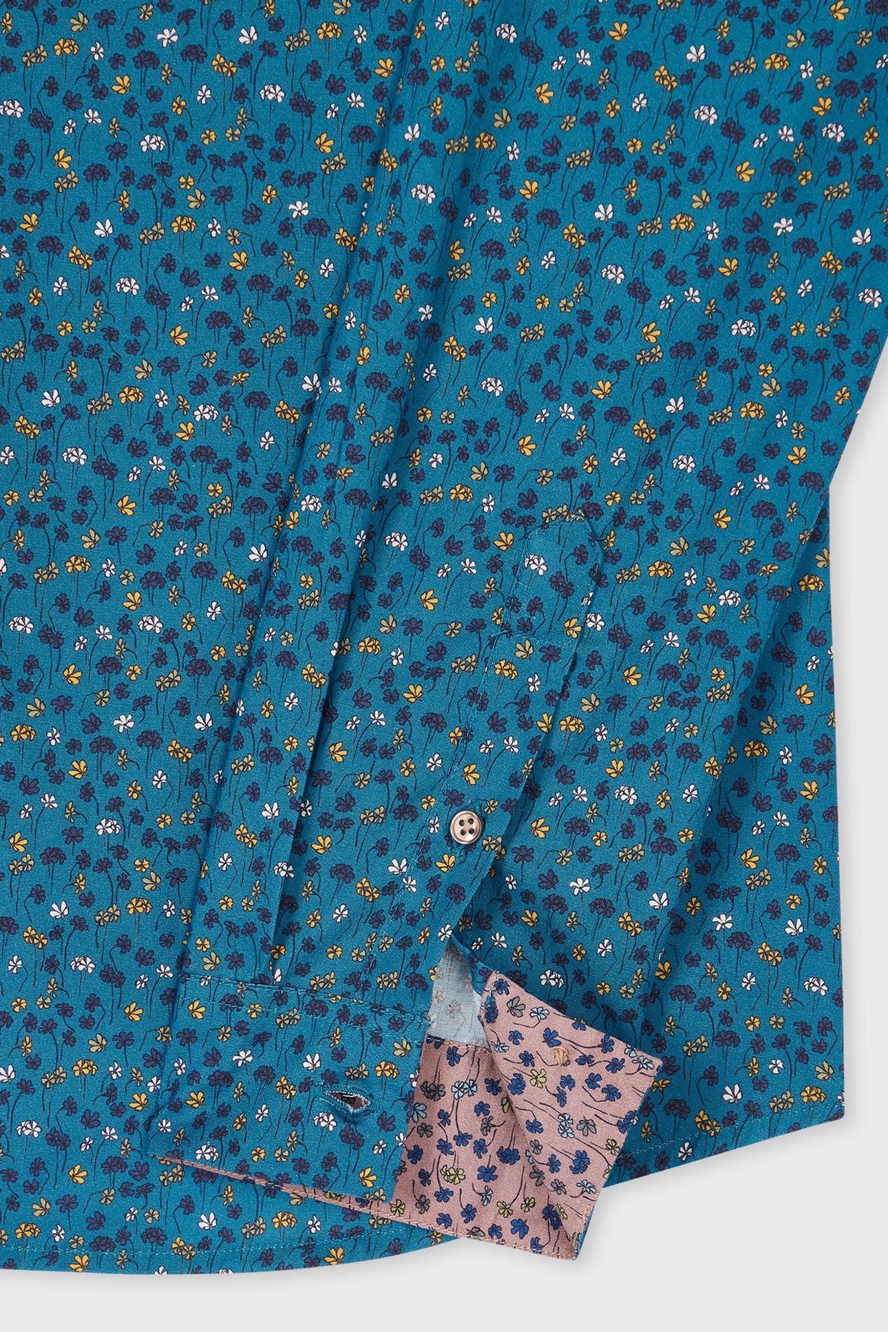 MENS LS SLIM FIT SHIRT COBALT BLUE 7