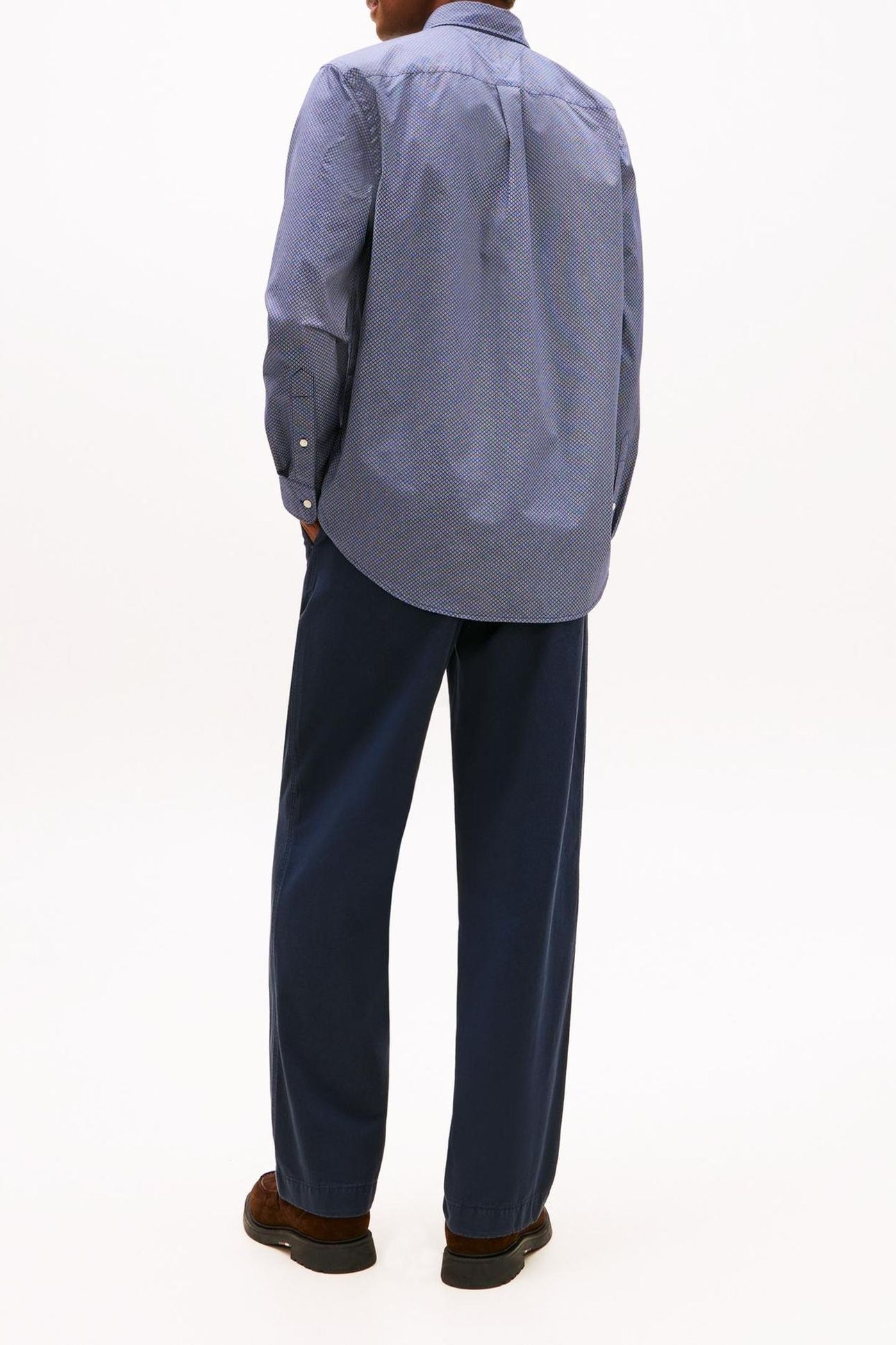 FLEX POPLIN MICRO RF PREPPY NAVY/ALLOVER 3