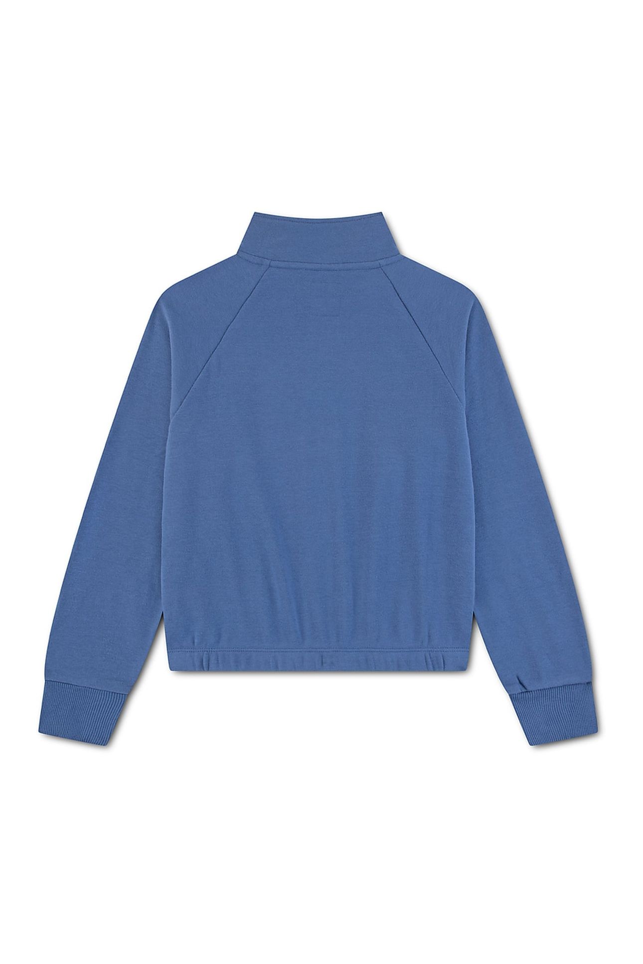 GIRLS MEET AND GREET QUARTER ZIP TRUE NAVY 2