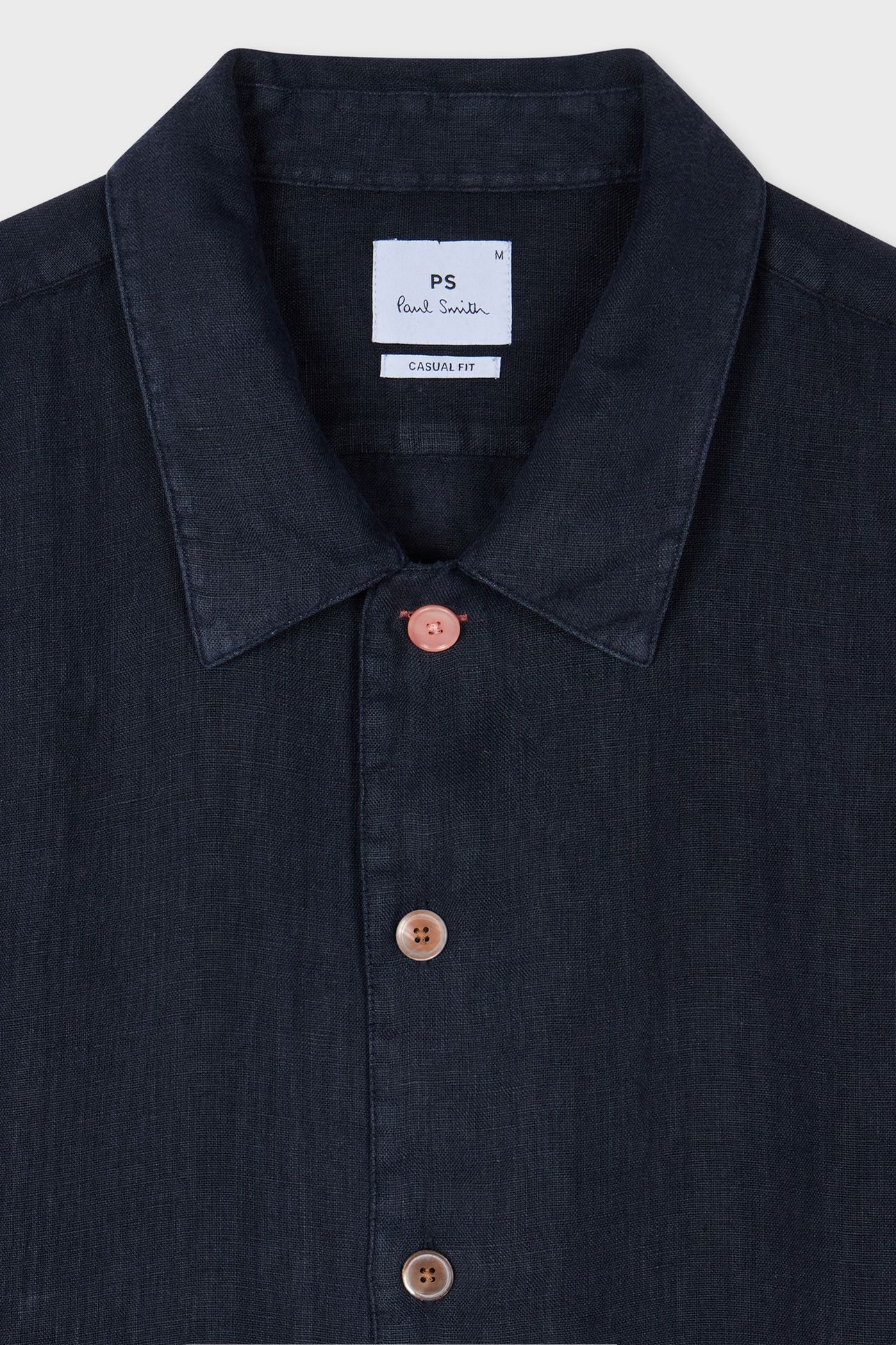 MENS SS CASUAL FIT SHIRT VERY DARK NAVY 5