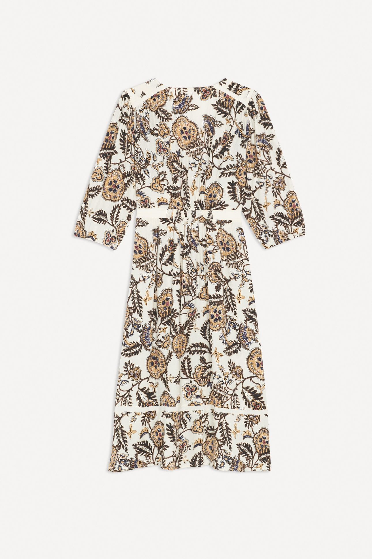 MID-LENGTH DRESS ECRU 4