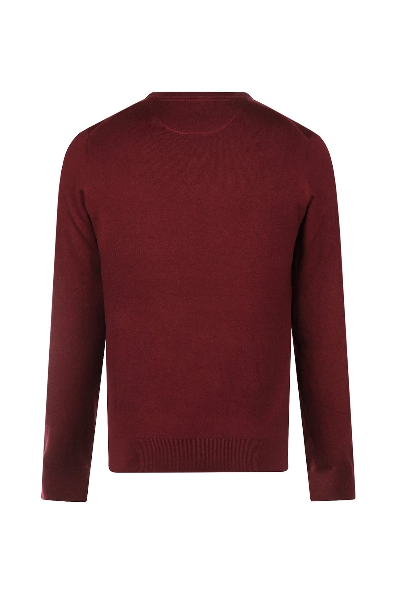 C-NECK SWEATER BURGUNDY 2