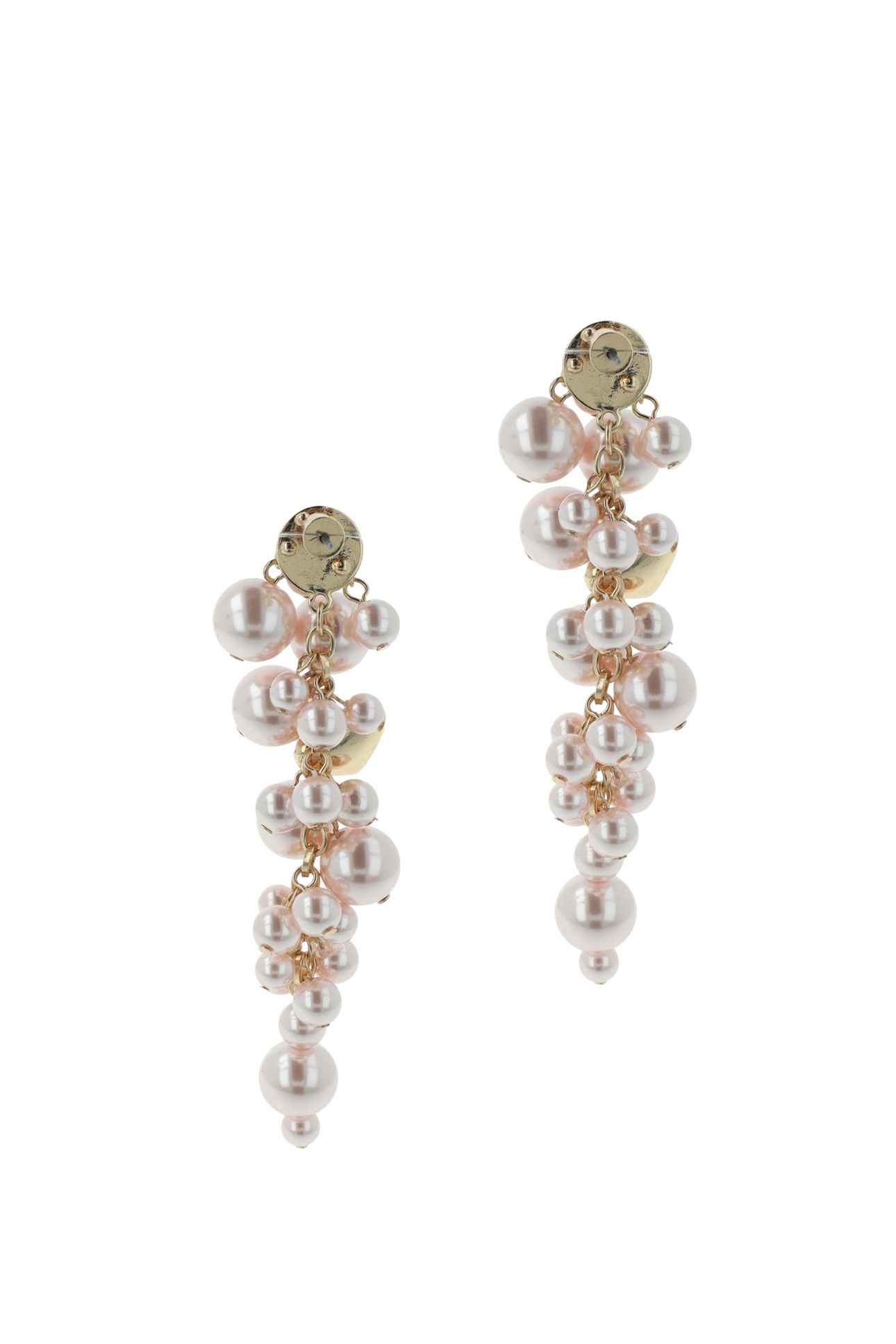 ULTIMATE PEARL EARHANGERS PINK PINK 2