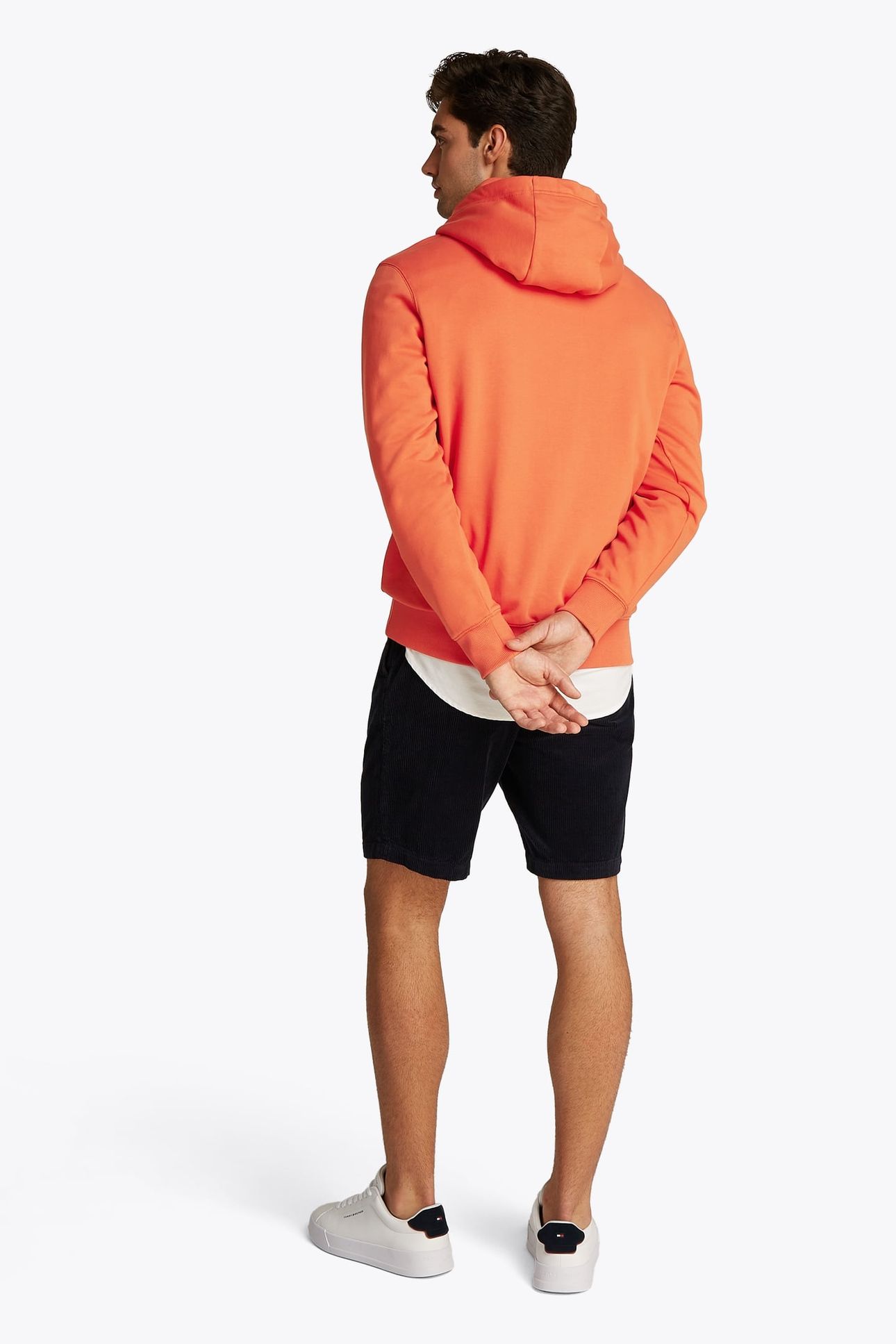 ESSENTIAL TERRY HOODIE BRILLIANT ORANGE 5
