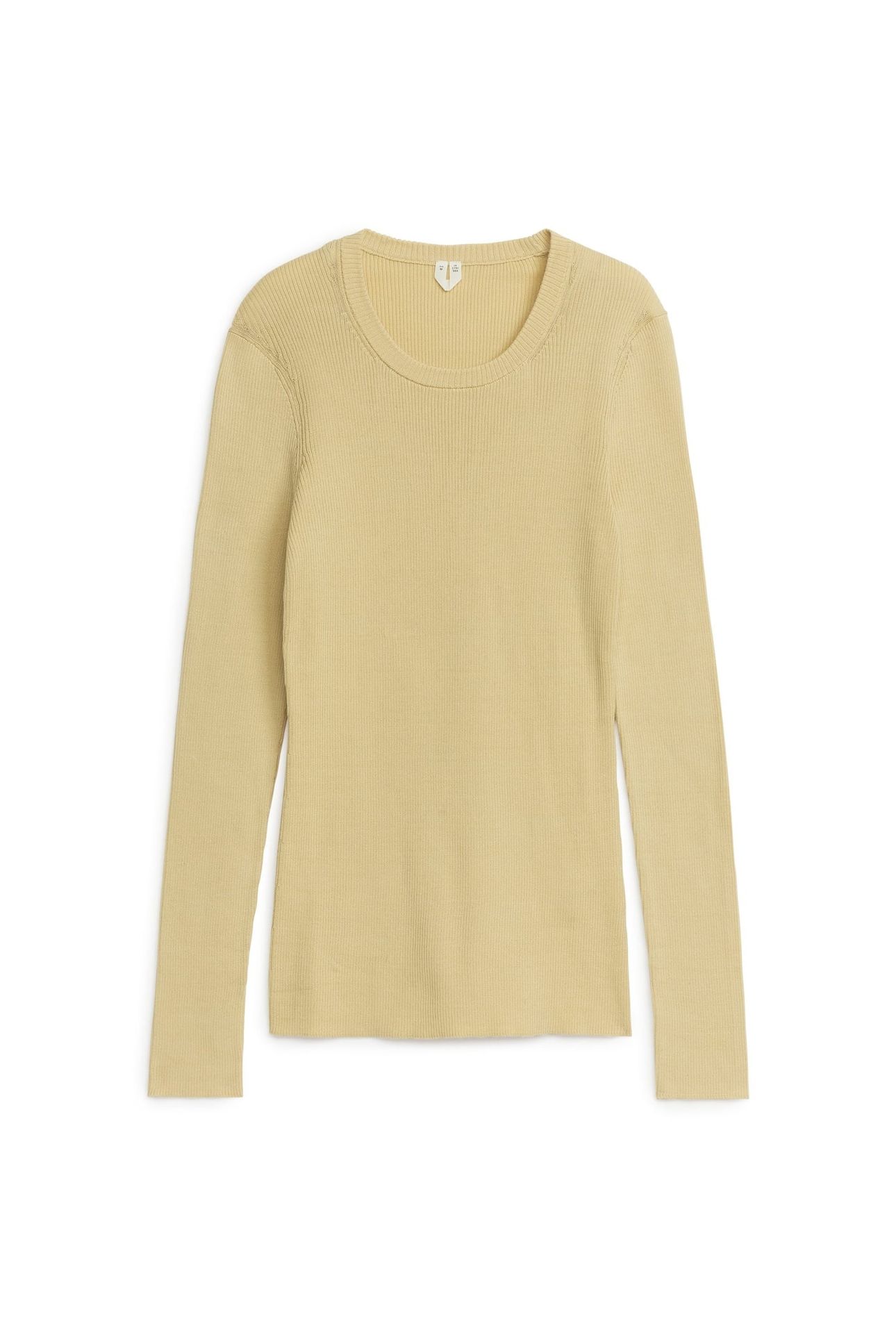 TINT COTTON SWEATER YELLOW 3