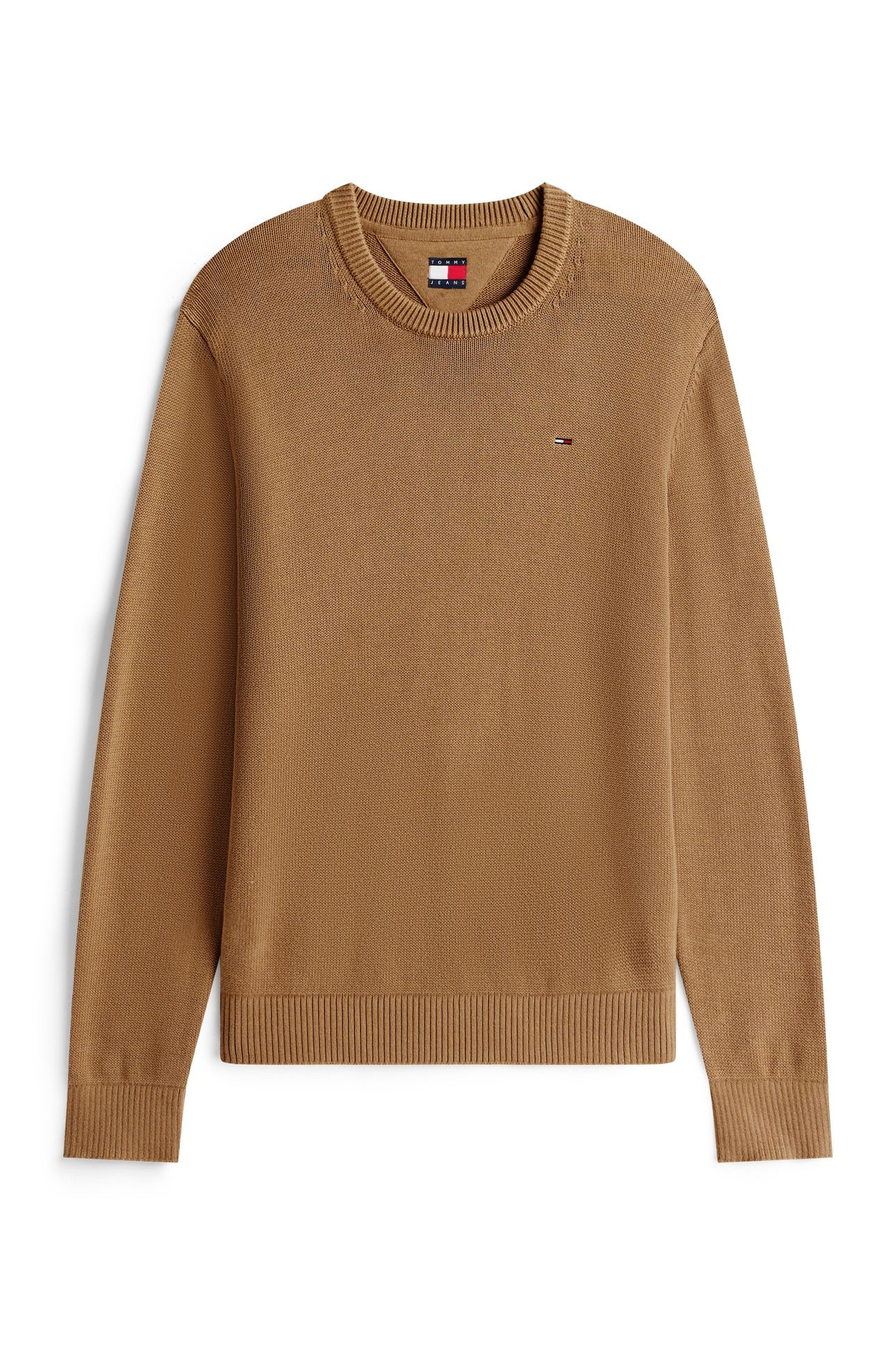 TJM SLIM ESSENTIAL SWEATER PECAN NUT 4