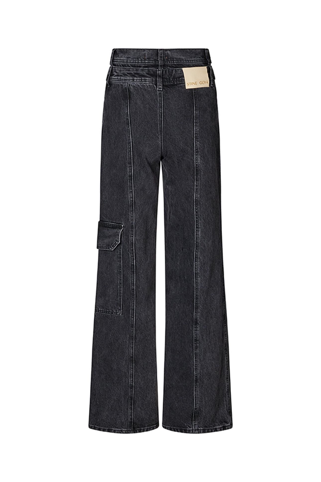 PAUL PANTS LONG STONE WASH GREY 6