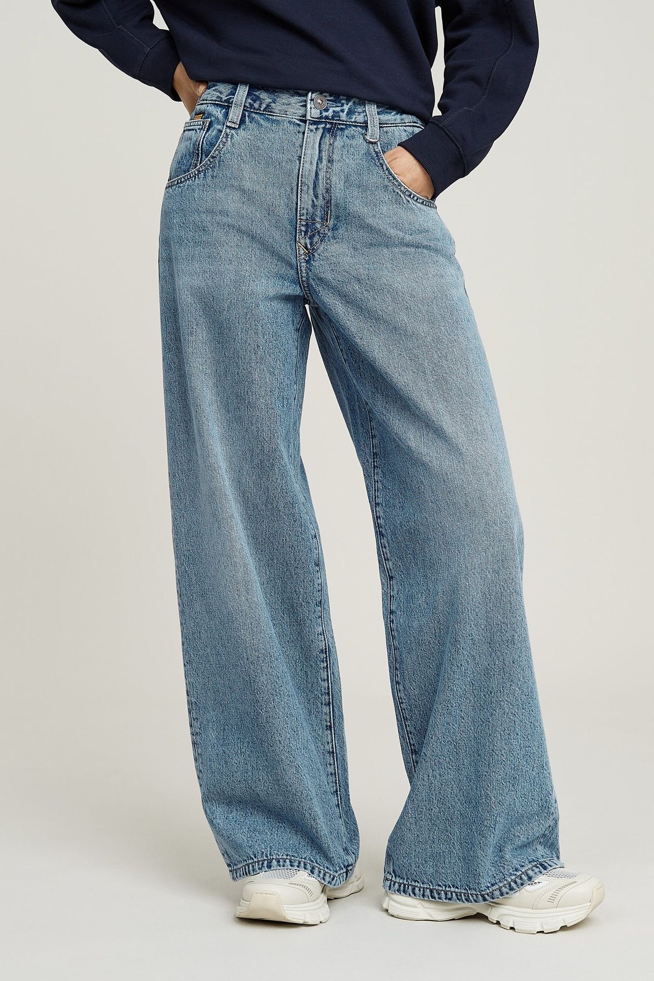 SKATER HIGH LOOSE MEDIUM BLUE 1