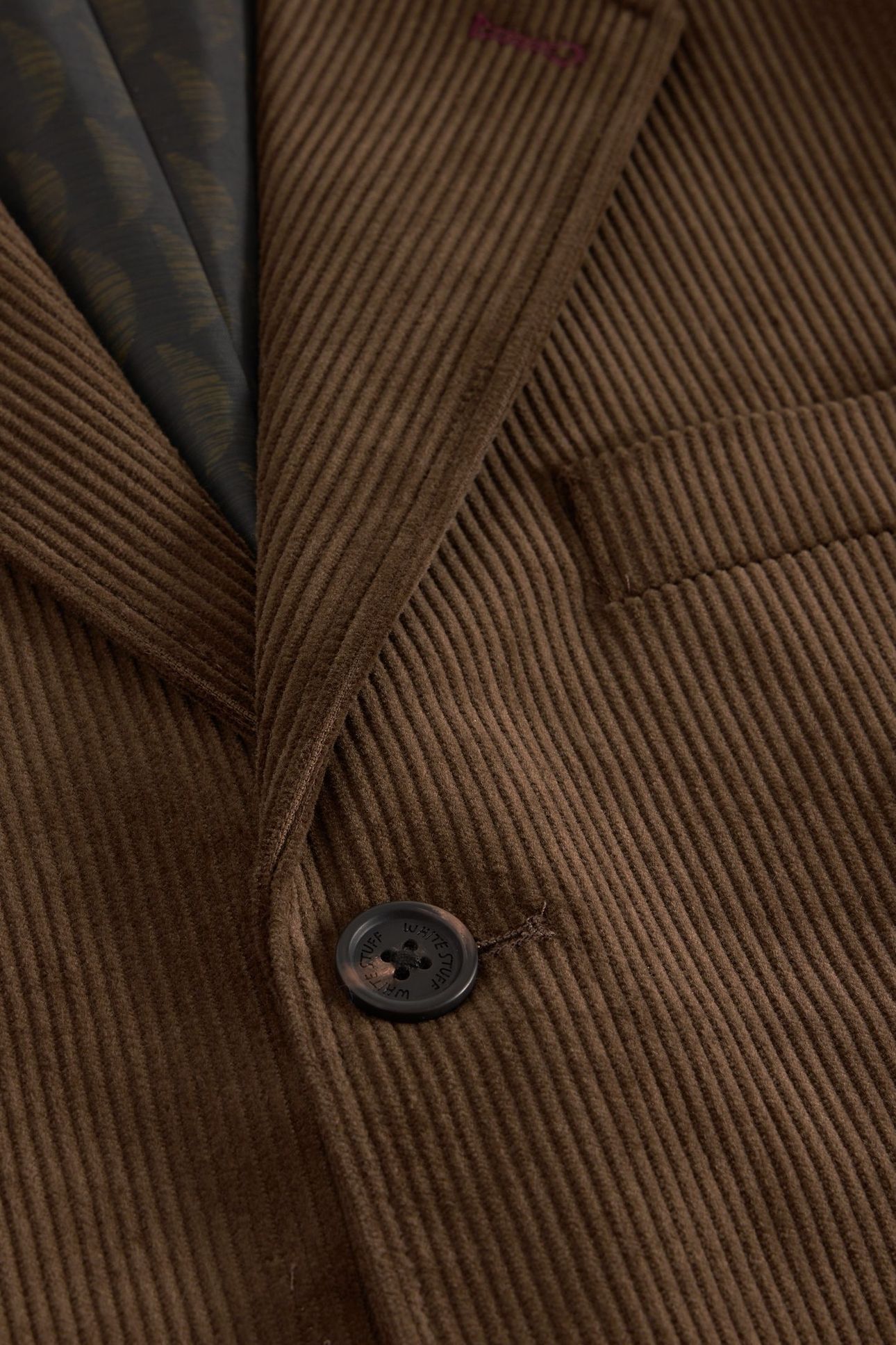 KIRKBY CORD BLAZER DARK BROWN 5