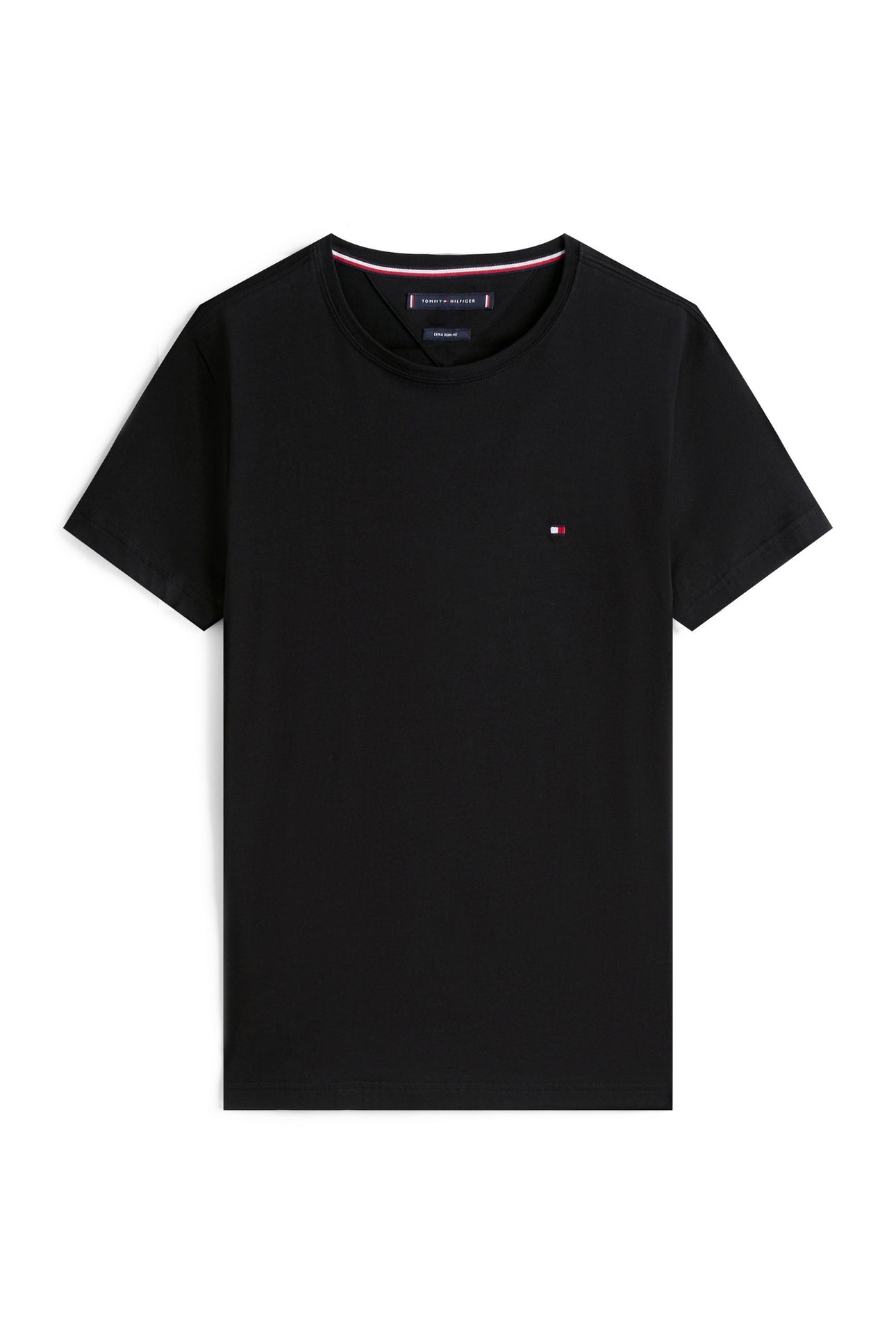 CORE STRETCH SLIM C-NECK BLACK 4