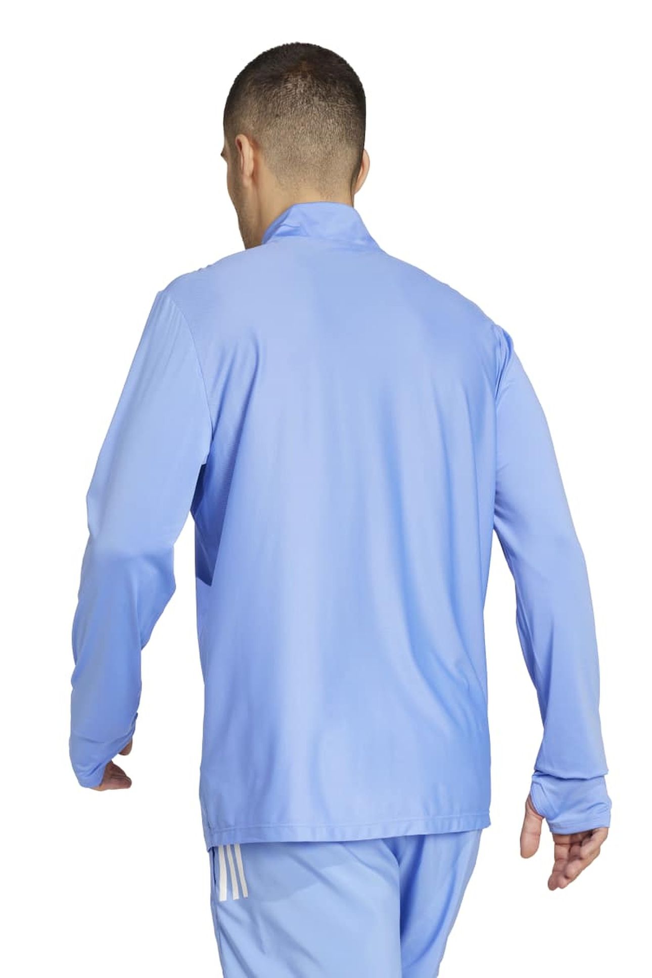 UNISEX OTR HALF-ZIP BLUE FUSION 2
