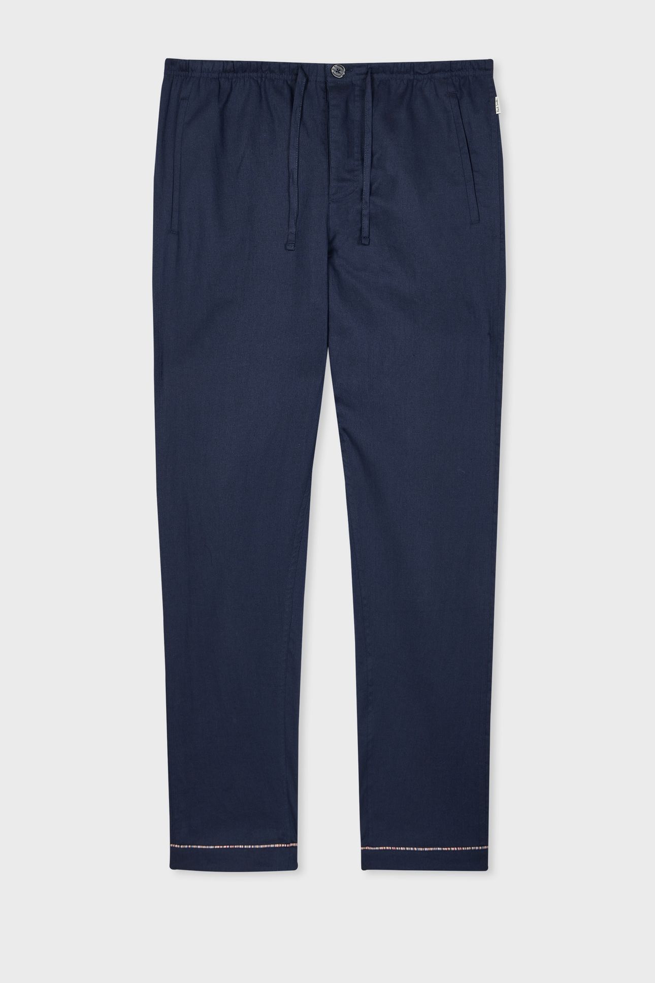 MEN PYJAMA LONG SIG PIPNG NAVY 2