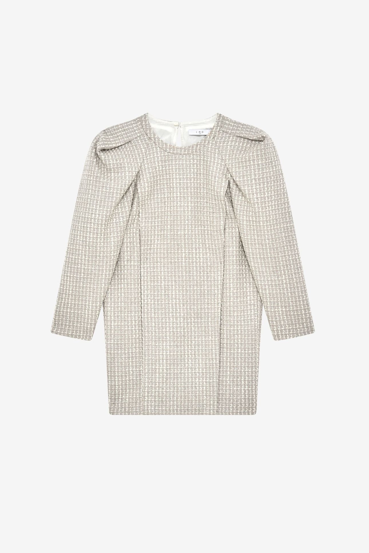 JULIETTE DRESS SILVER/WHITE 4