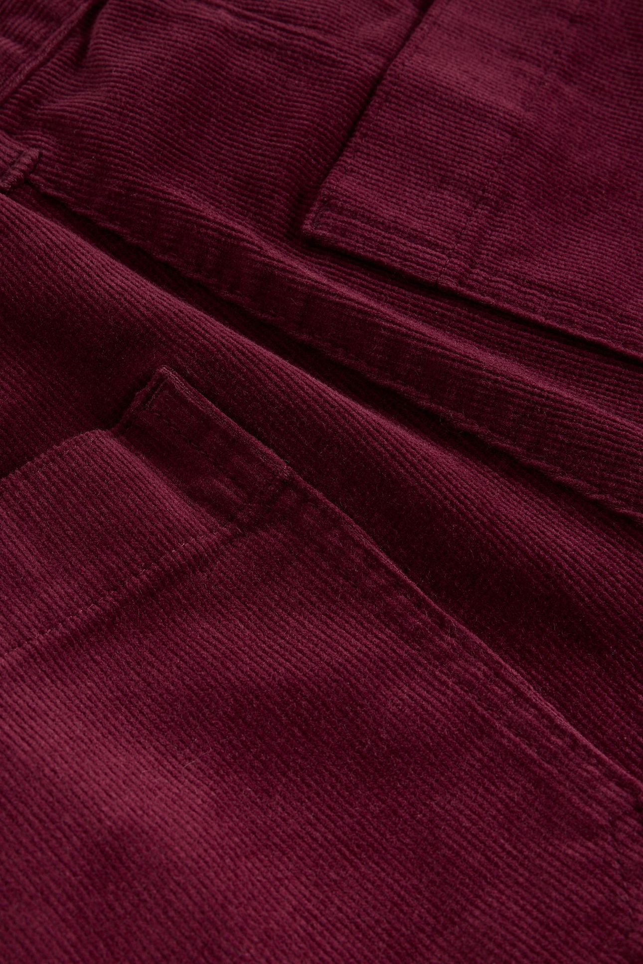 ELLA CORD WIDE LEG TROUSER MID PLUM 3