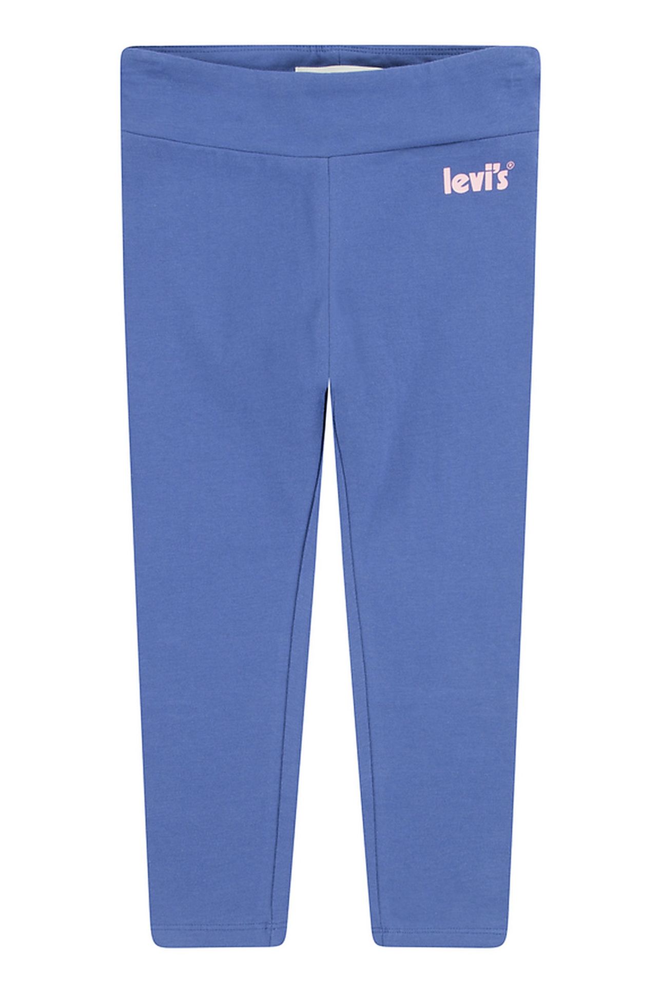 GIRLS HIGH RISE LOGO KNIT LEGGING TRUE NAVY 1