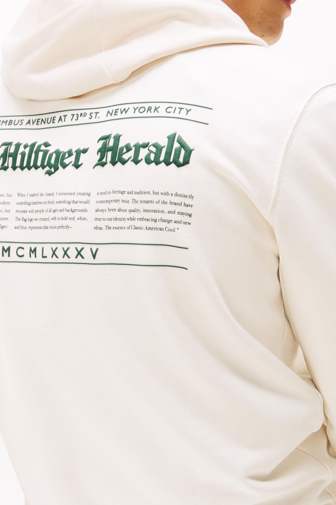 HILFIGER HERALD GRAPHIC IVORY PETAL 5