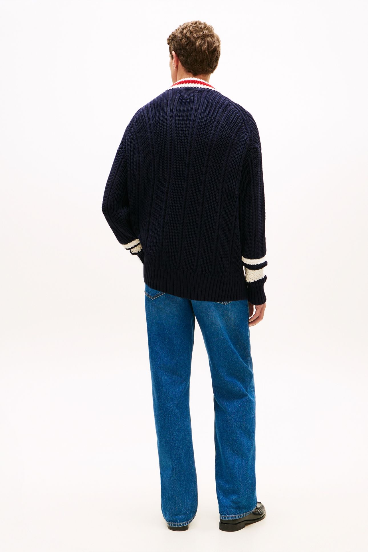 LETTERMAN CARDIGAN DESERT SKY 2