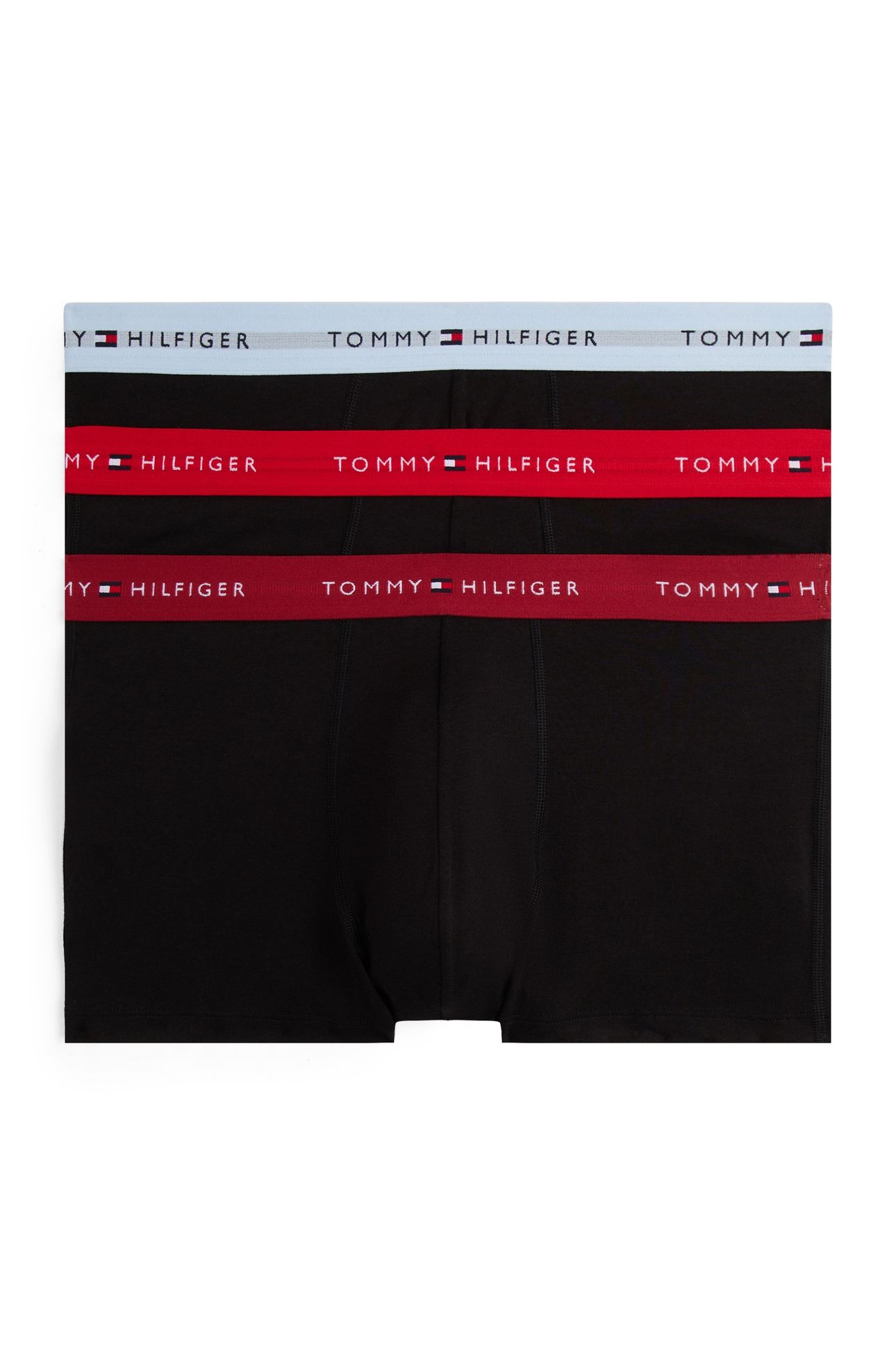 3-PACK WAISTBAND TRUNK PRIM RED/REG RED/VESS BLU 1