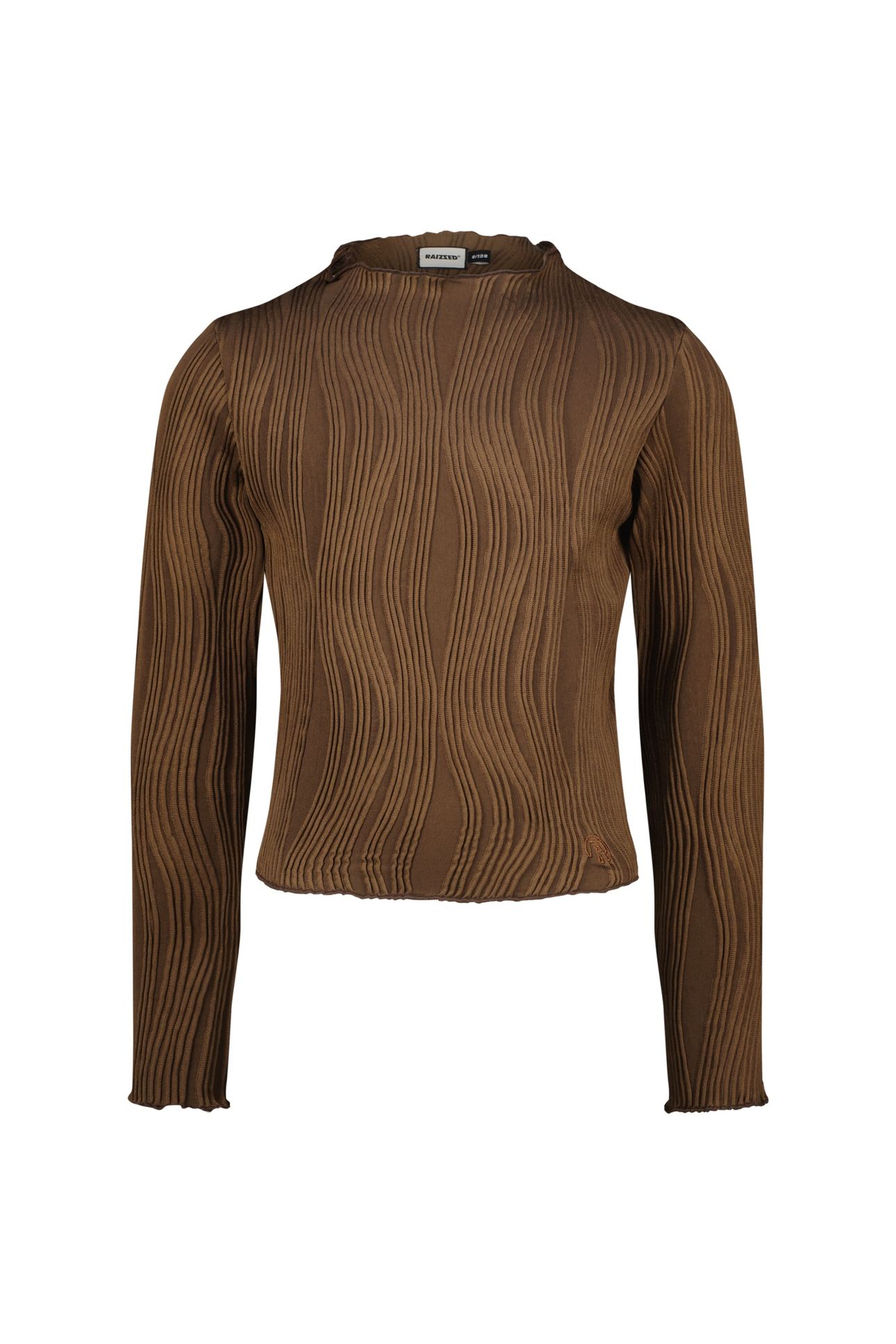 GIRLS TAAR T-SHIRT DEEP BROWN 2