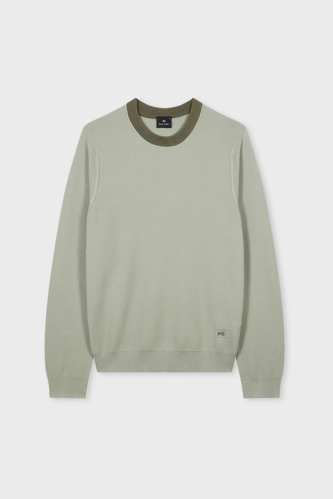 MENS SWEATER CREW NECK GREEN 5