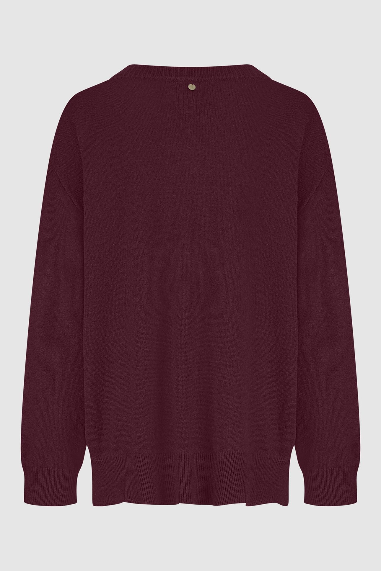 GIRLS RUBY KNIT AUBERGINE 2