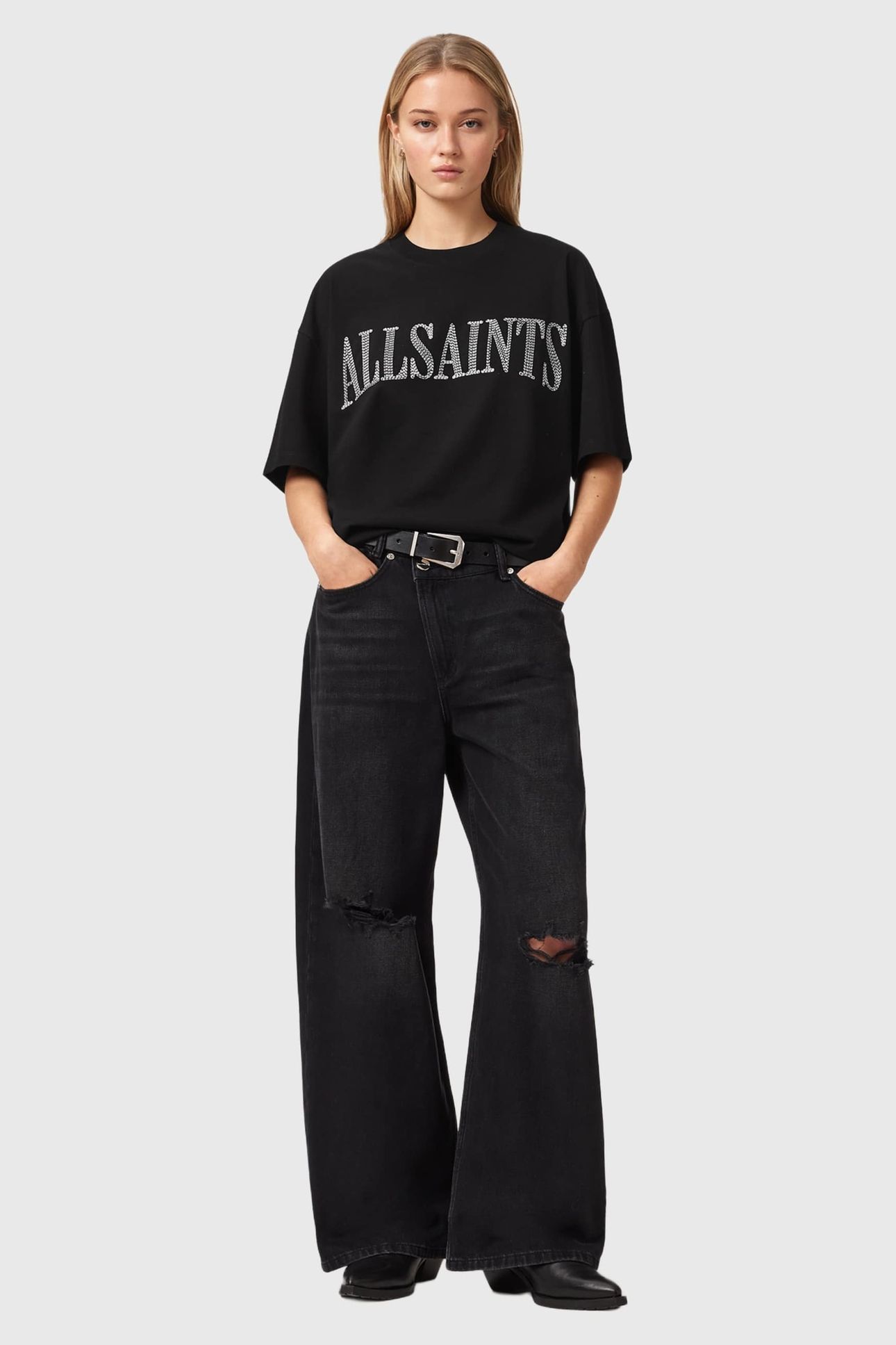 DASH ETTA TEE WASHED BLACK 5