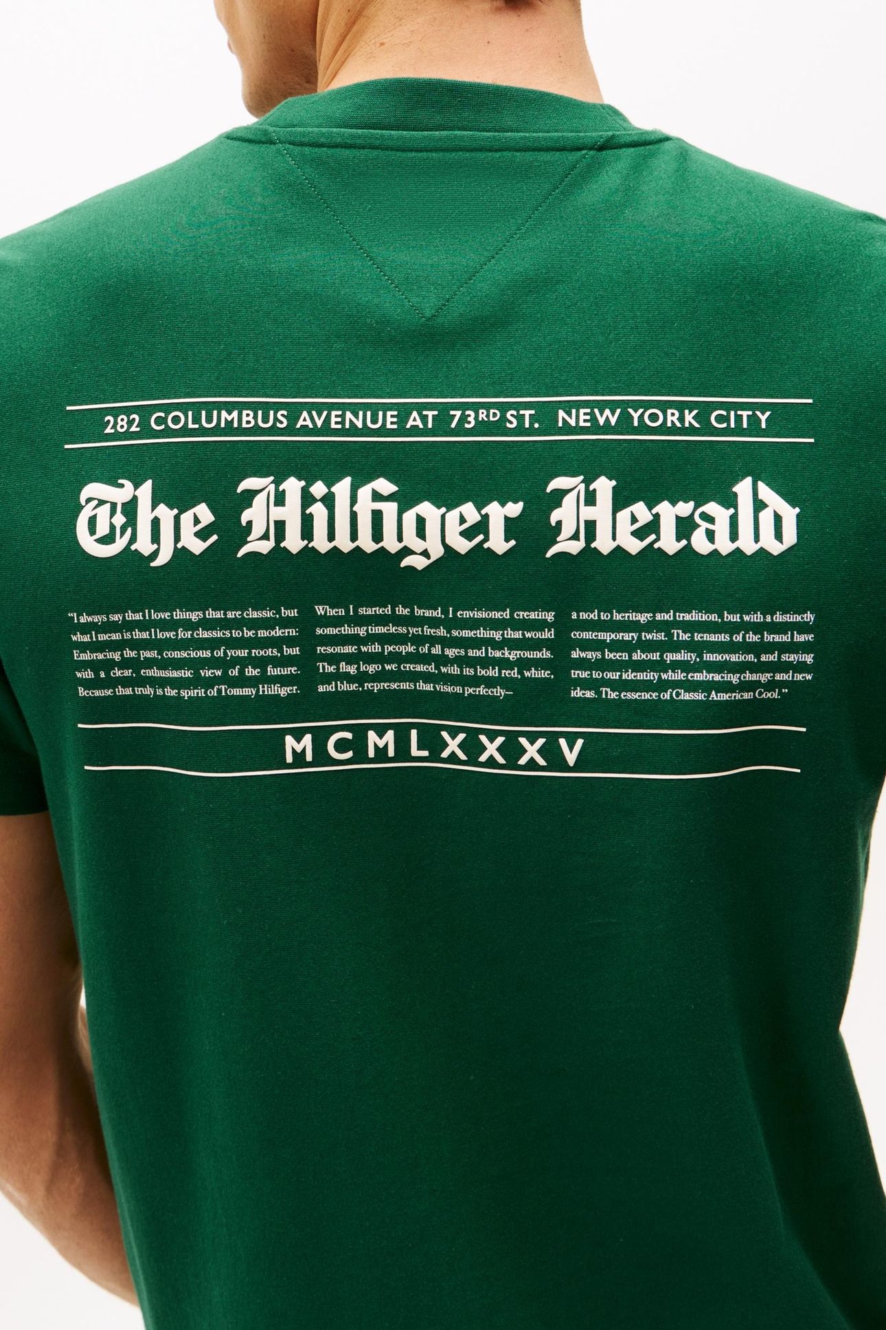 HILFIGER HERALD BACK ORNAMENTAL GREEN 5
