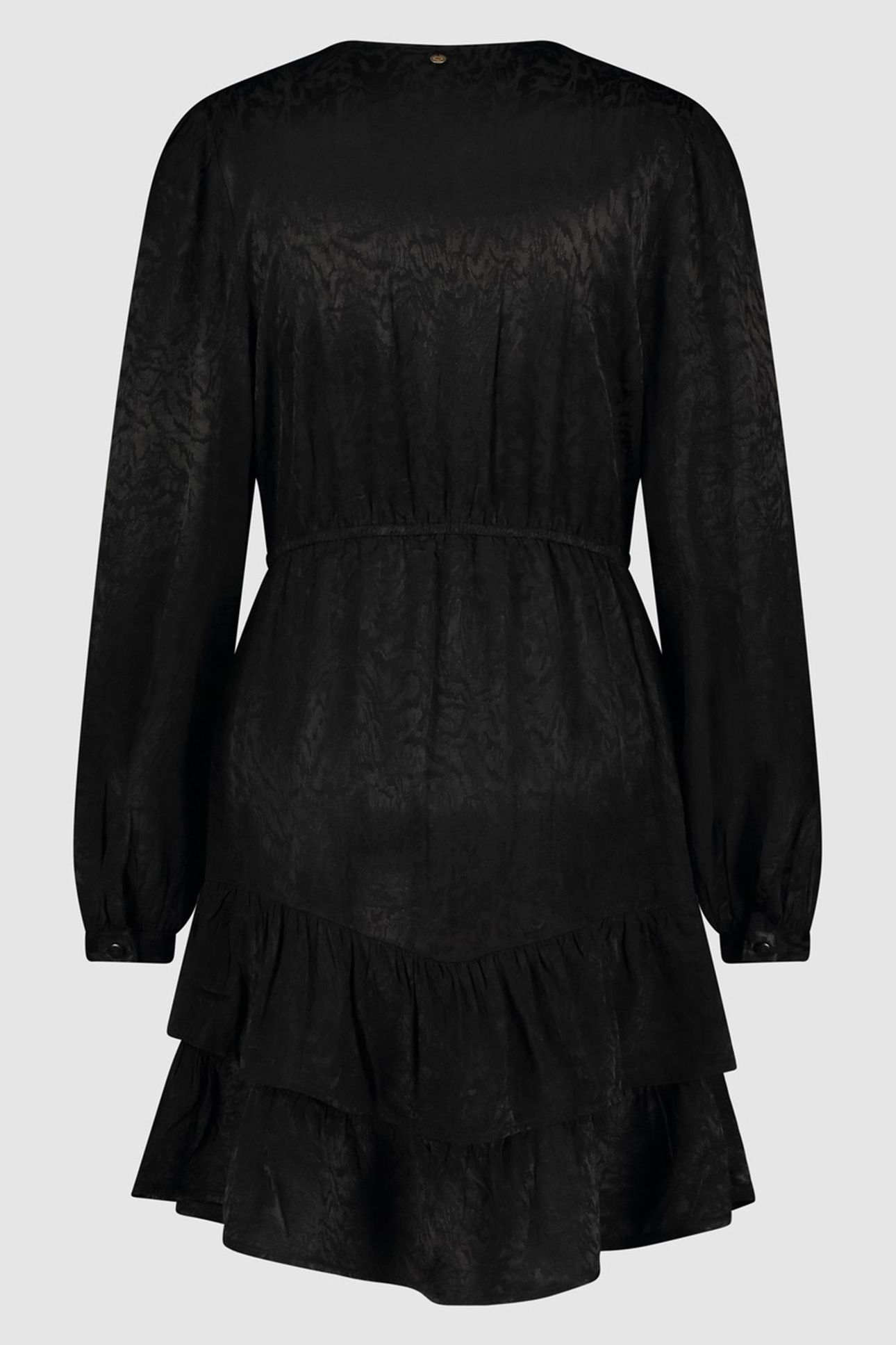 CASY DRESS REAL BLACK WAVY 3