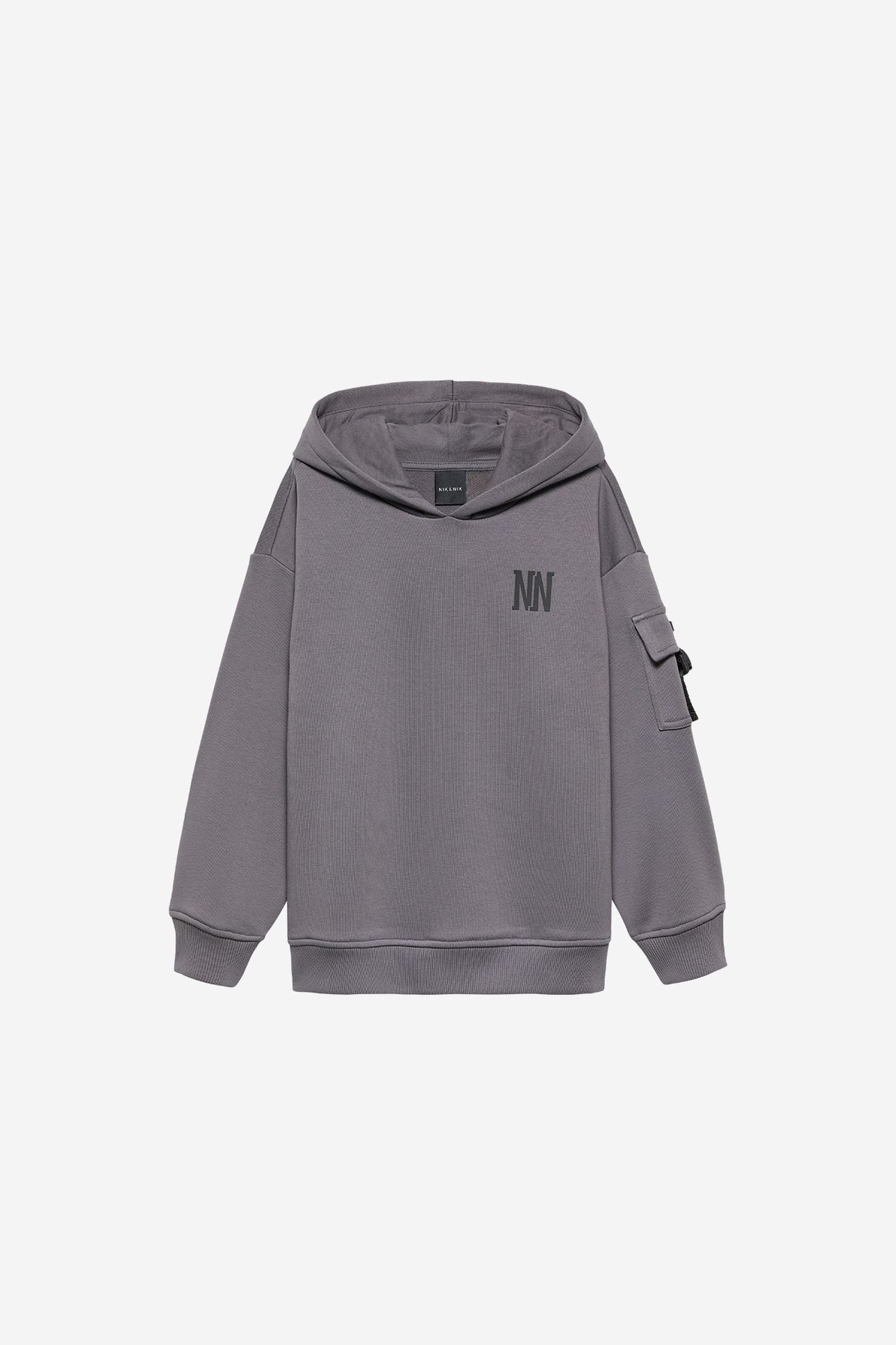 WEBBING HOODIE BLUE DESTROY 1
