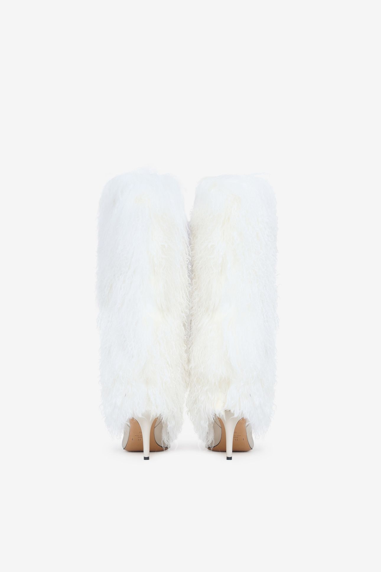 DAVYN LONG FUR BOOT ECRU 4