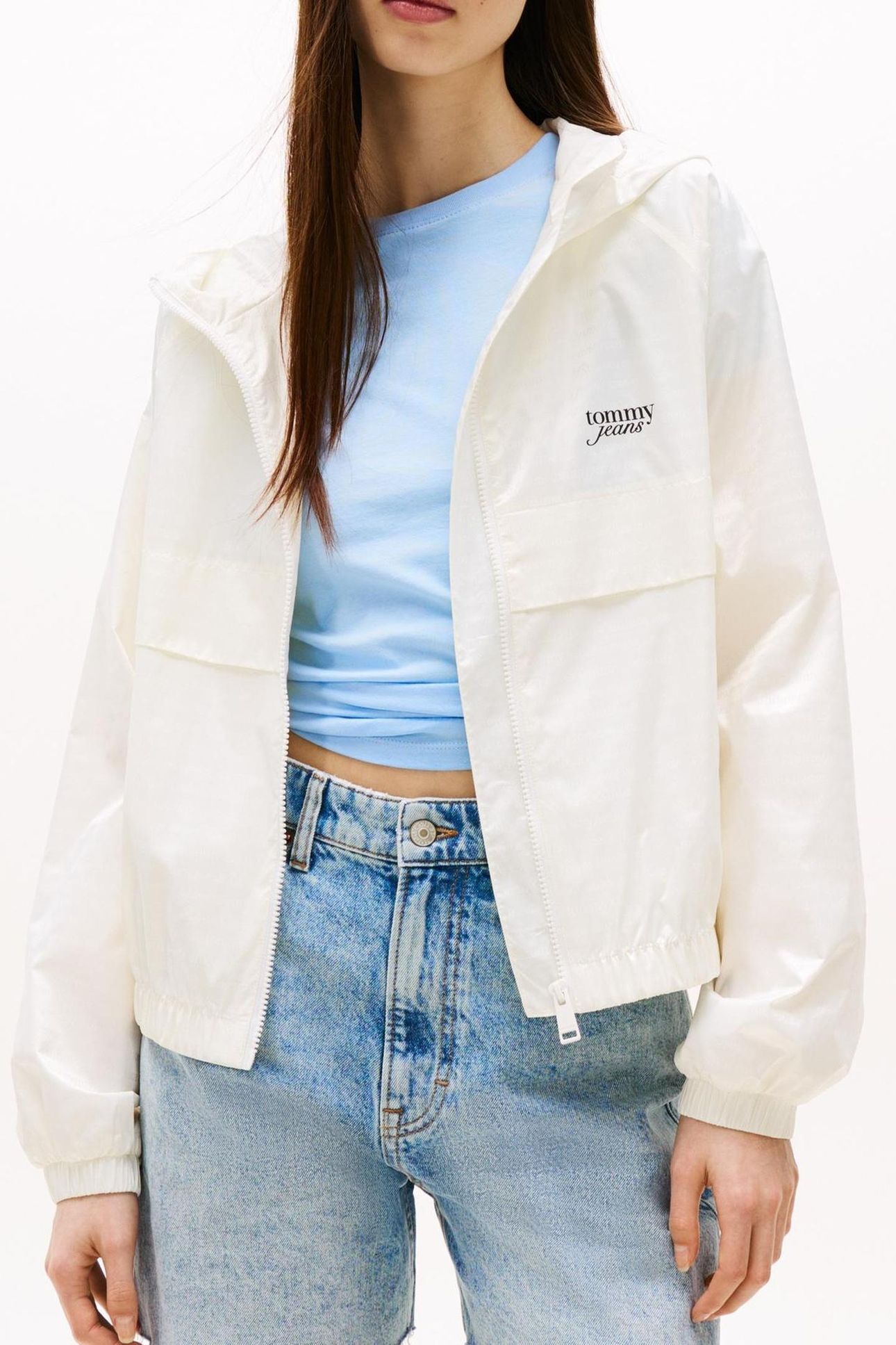 TJW JACQUARD WIND JACKET ECRU 1