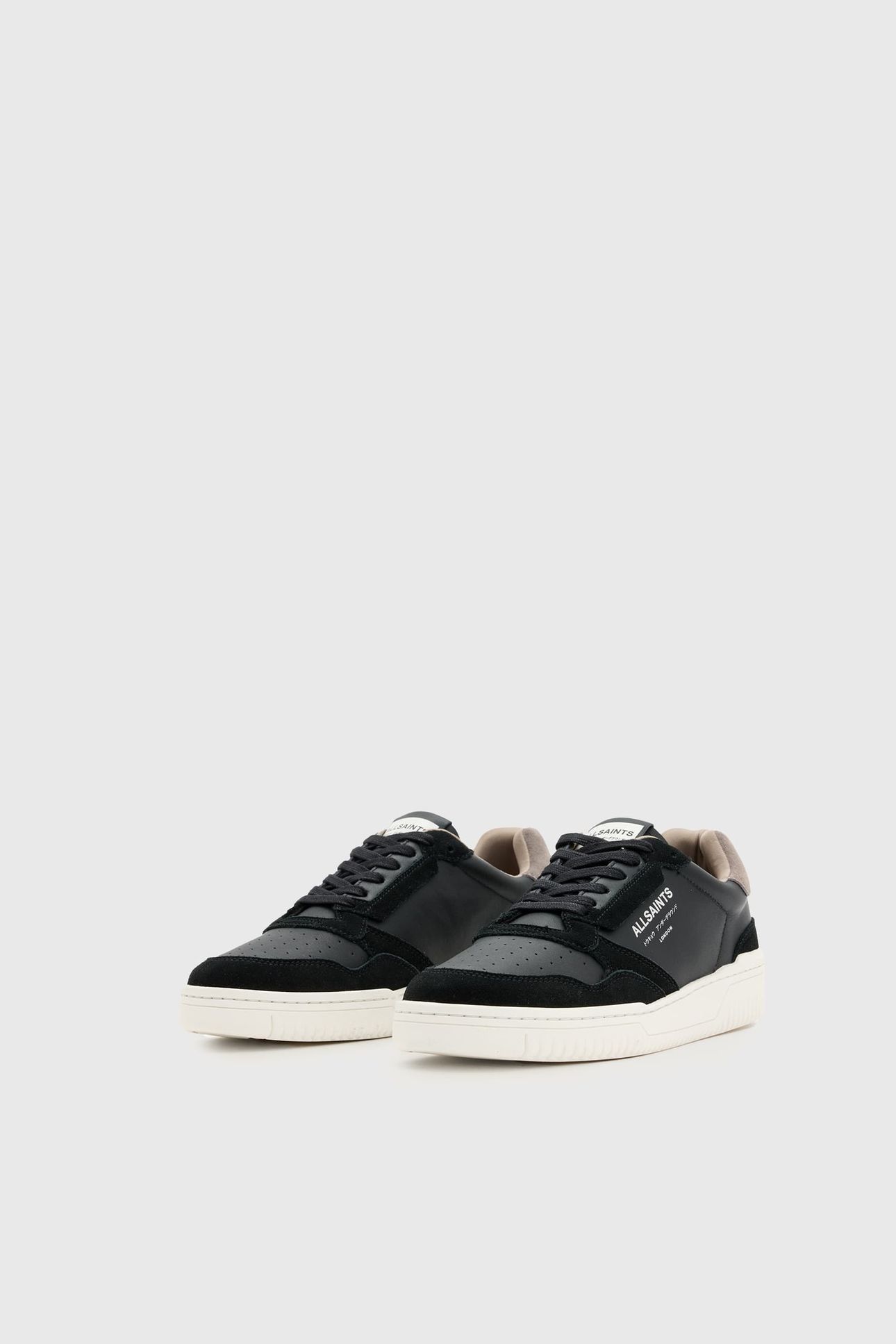 REGAN LOW TOP BLACK/GREY 2