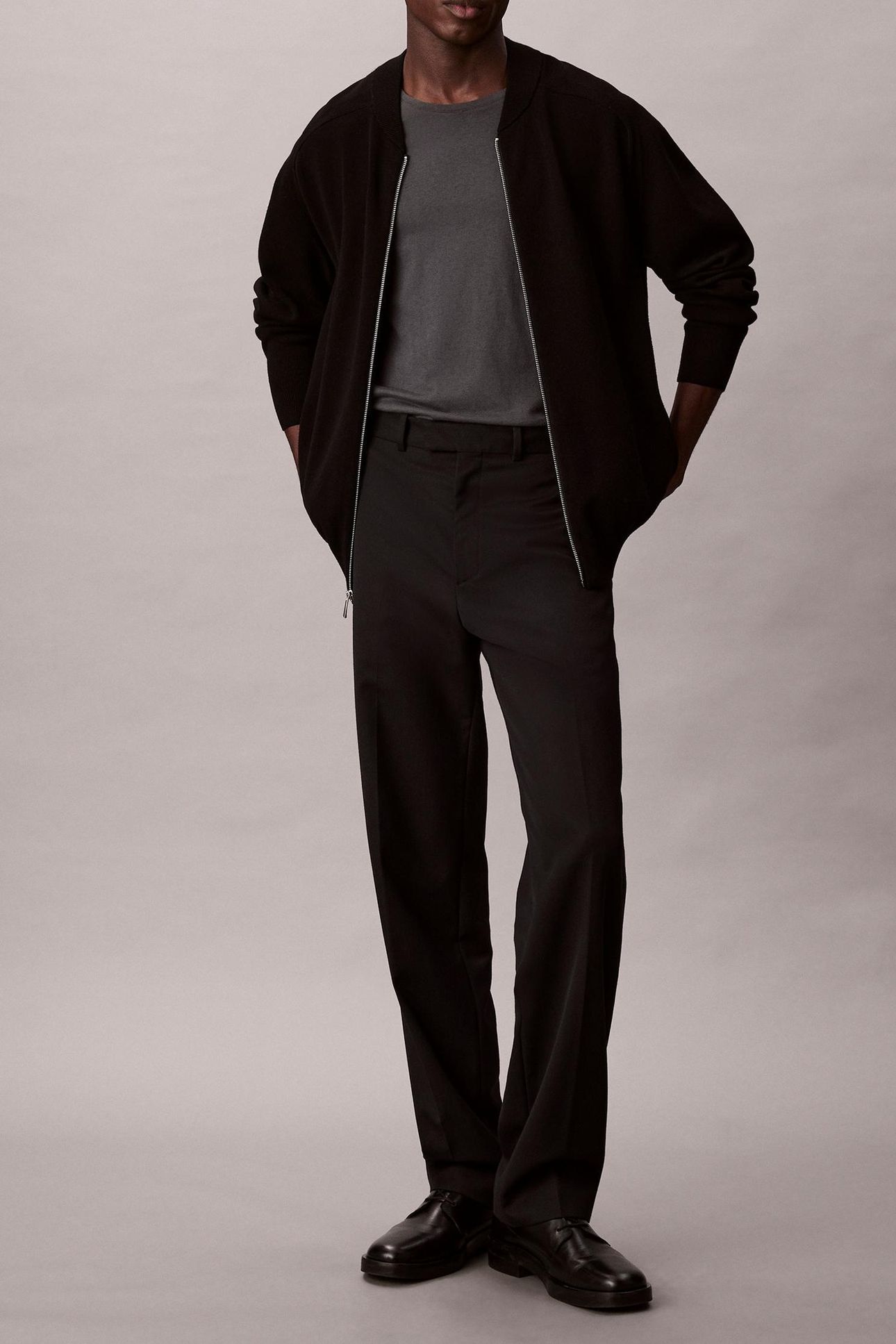 LS TECH KNIT FULLZIP BLACK 3