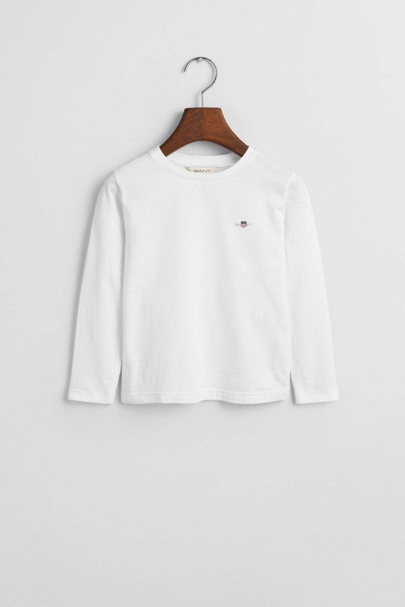 KIDS UNISEX SHIELD LS T-SHIRT WHITE 2